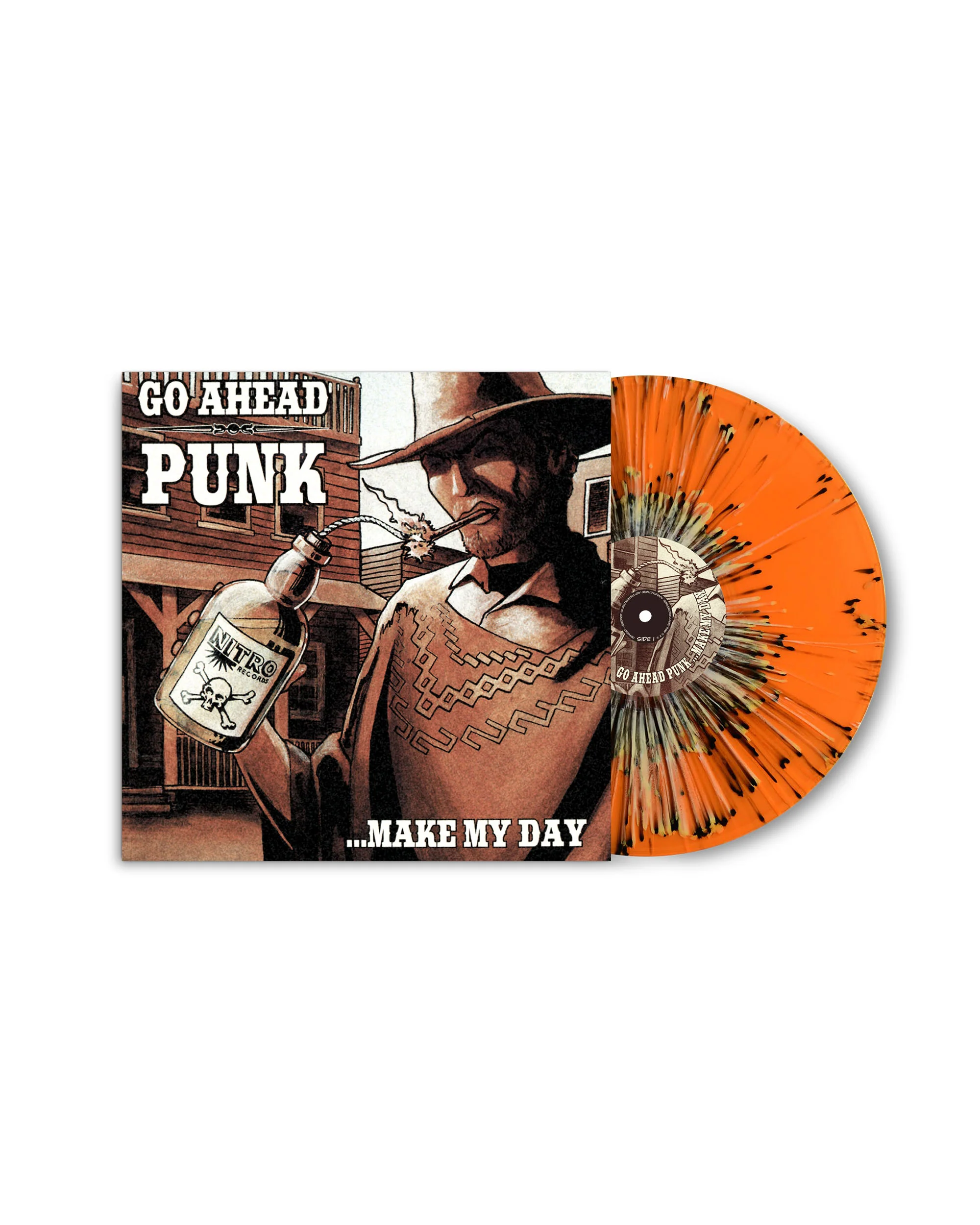 Go Ahead Punk...Make My Day (Orange Splatter Vinyl LP)