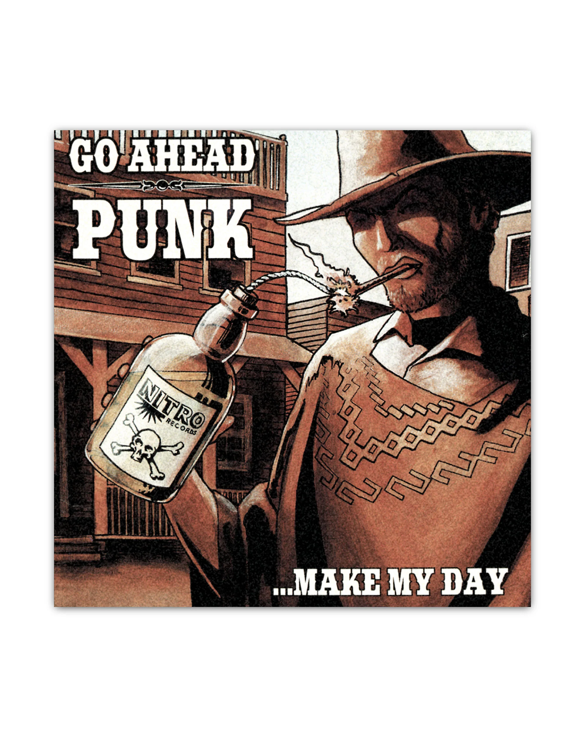 Go Ahead Punk...Make My Day (Orange Splatter Vinyl LP) - Image 2
