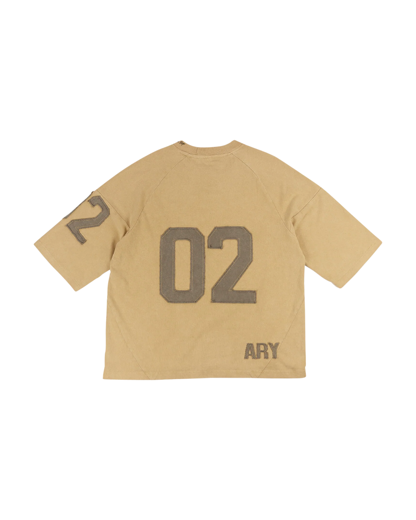 "GOLDEN WHEAT" PANELED OVERSIZED JERSEY - Image 3