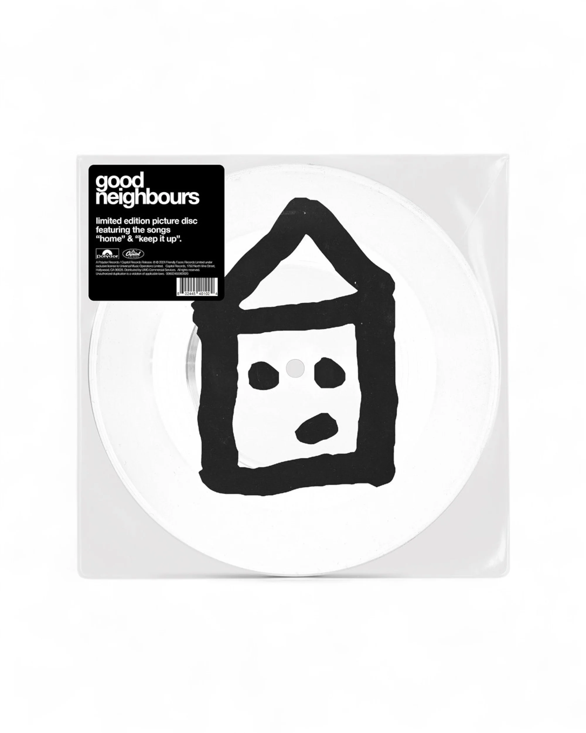 Good Neighbours - Home / Keep It Up Picture Disc 7"