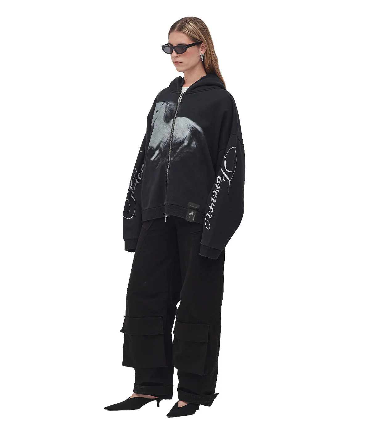 GOTH SPIRIT HOOD - ZIP THRU - Image 10