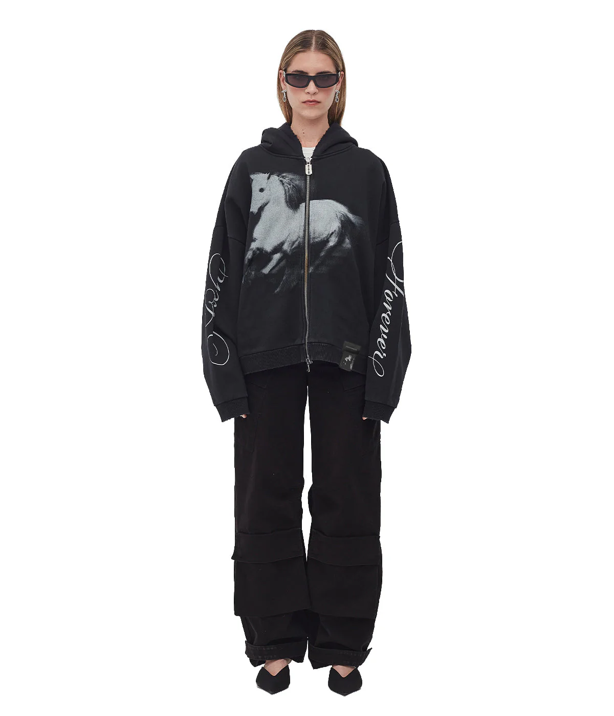 GOTH SPIRIT HOOD - ZIP THRU - Image 9