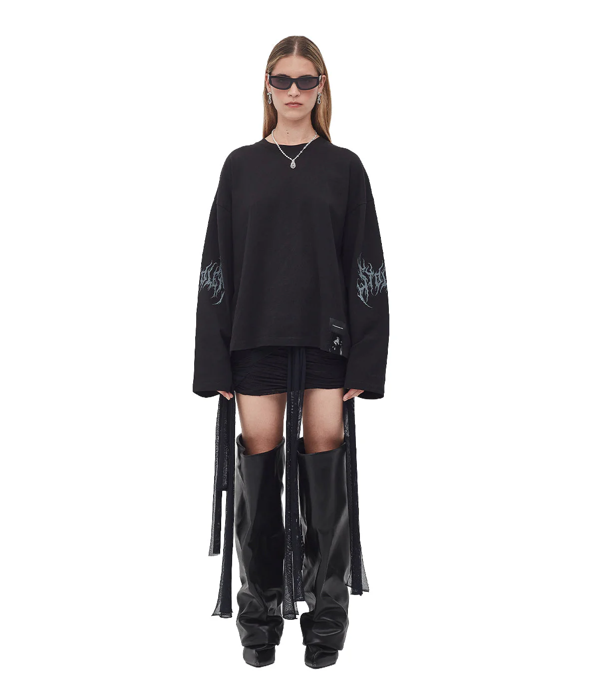 GOTH SPIRIT LONG SLEEVE T-SHIRT - Image 12