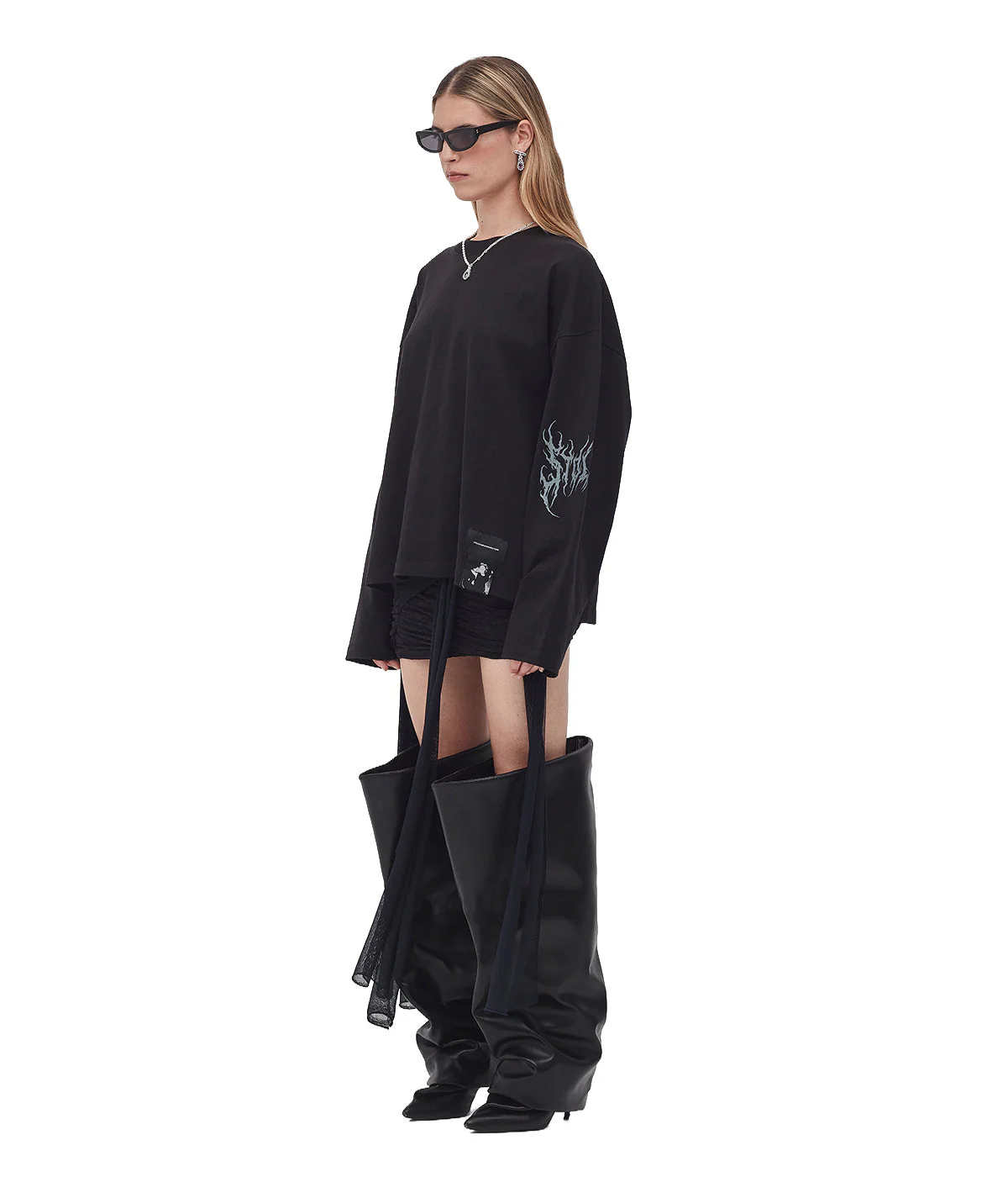 GOTH SPIRIT LONG SLEEVE T-SHIRT - Image 13