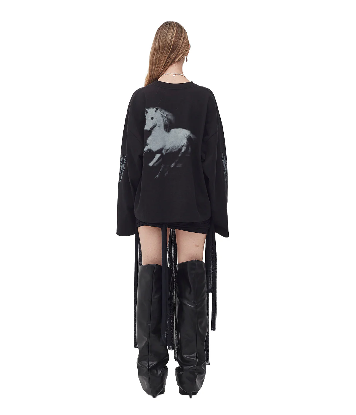 GOTH SPIRIT LONG SLEEVE T-SHIRT - Image 14