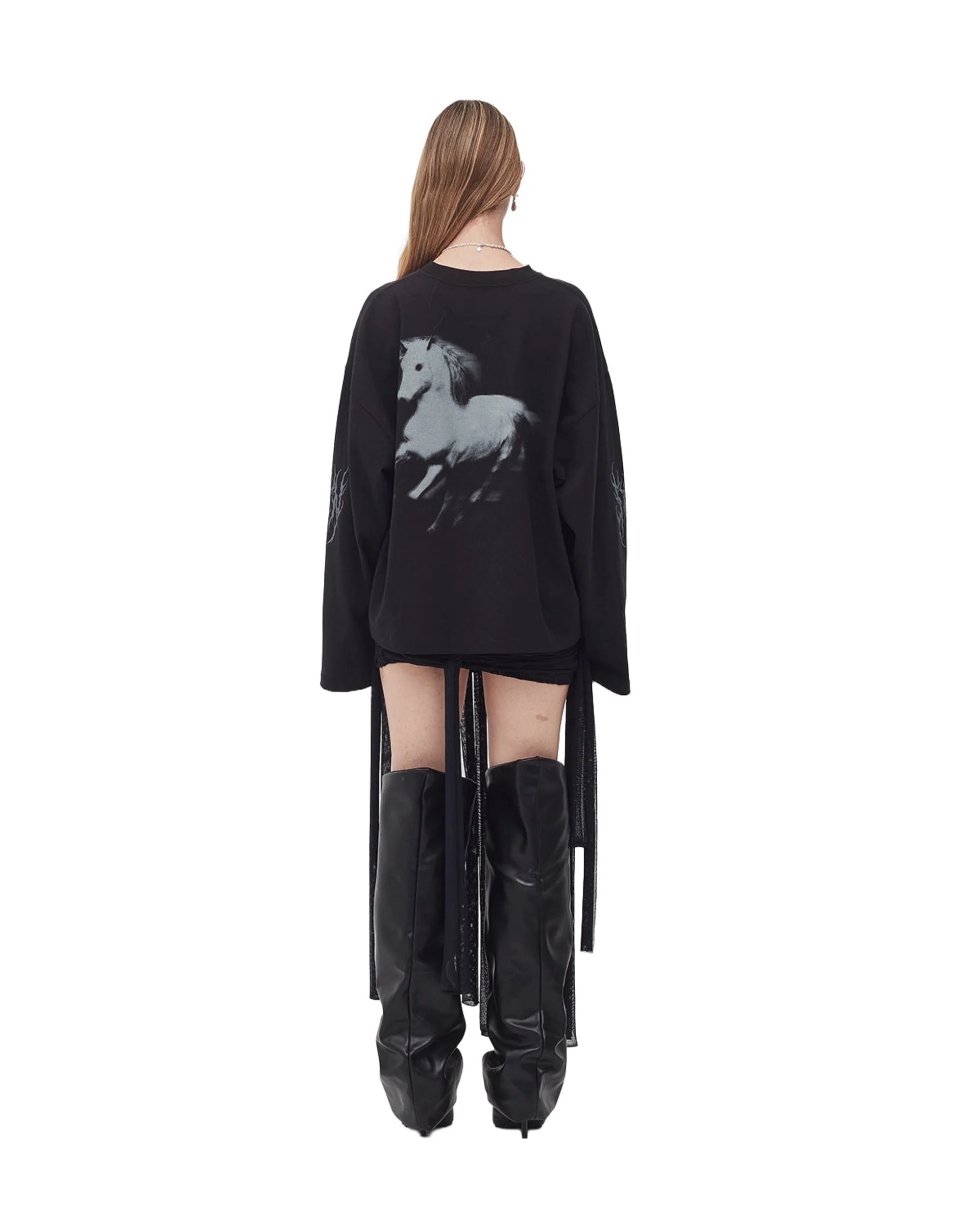 GOTH SPIRIT LONG SLEEVE T-SHIRT - Image 5