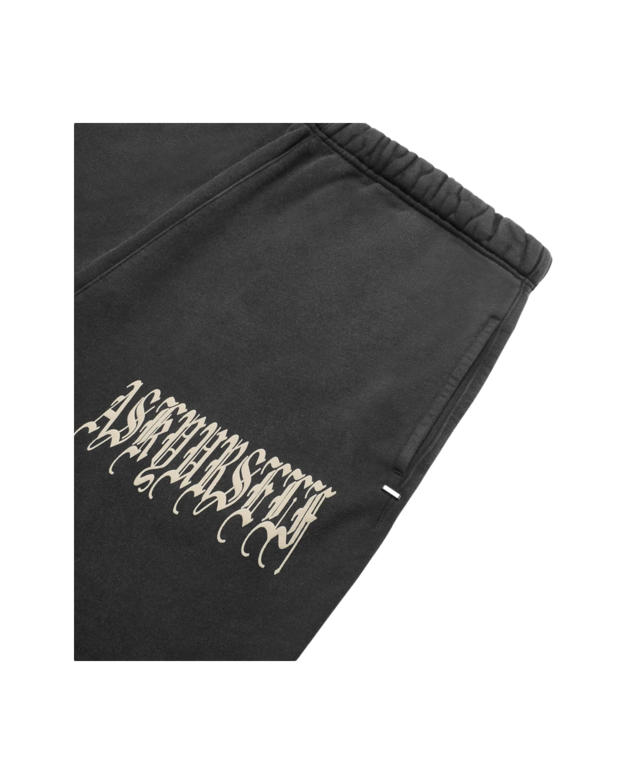 GOTH VINTAGE BAGGY FLEECE SHORTS - Image 3