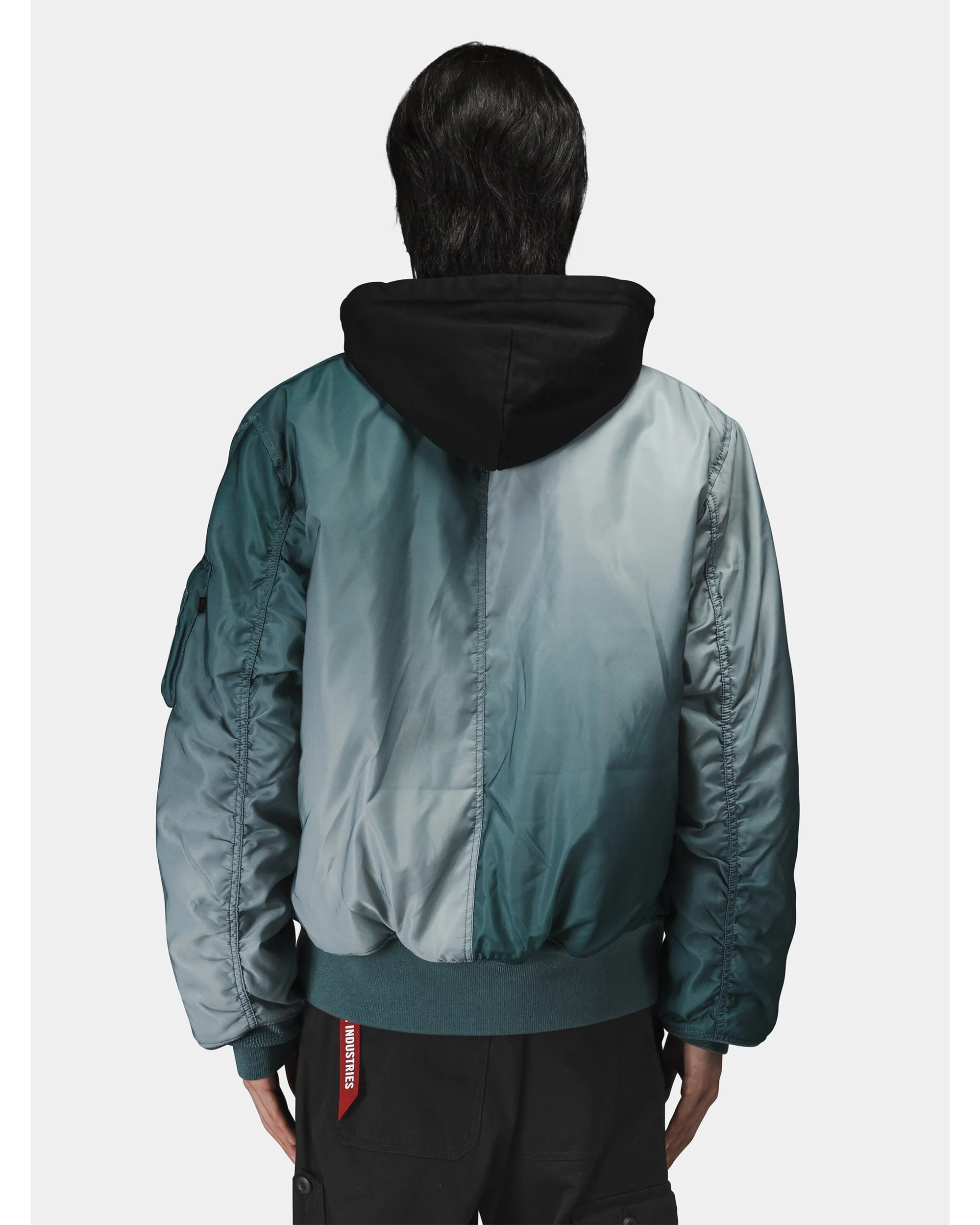 GRADIENT WASHED FLIGHT JACKET - Image 4