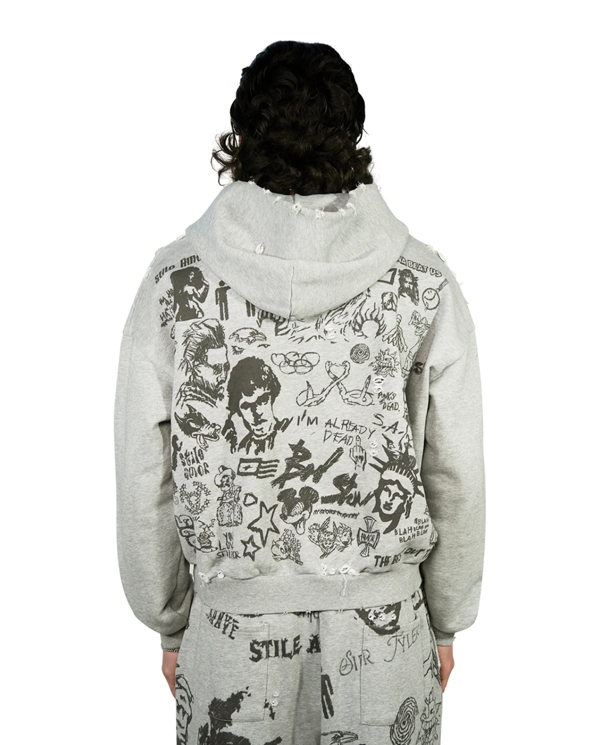 GRAFFITI DI STORIA HOODIE - Image 4