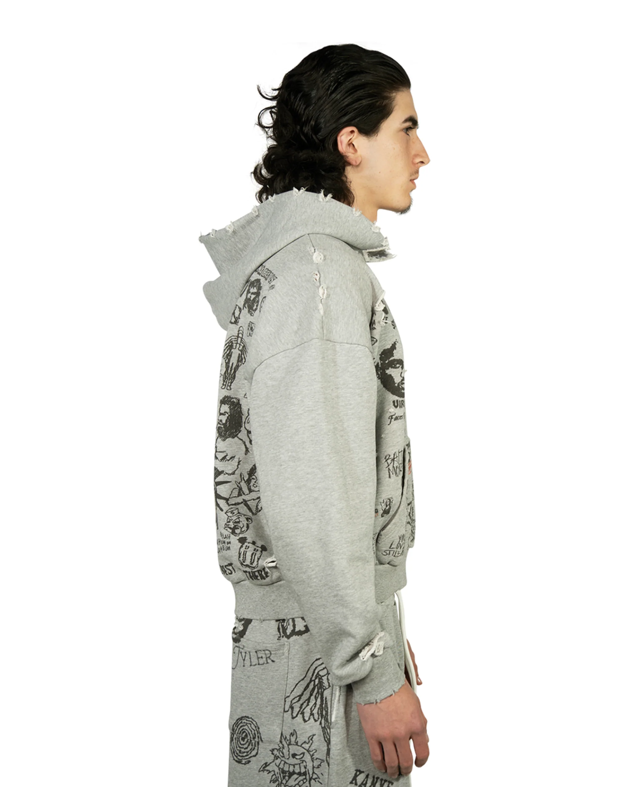 GRAFFITI DI STORIA HOODIE - Image 5