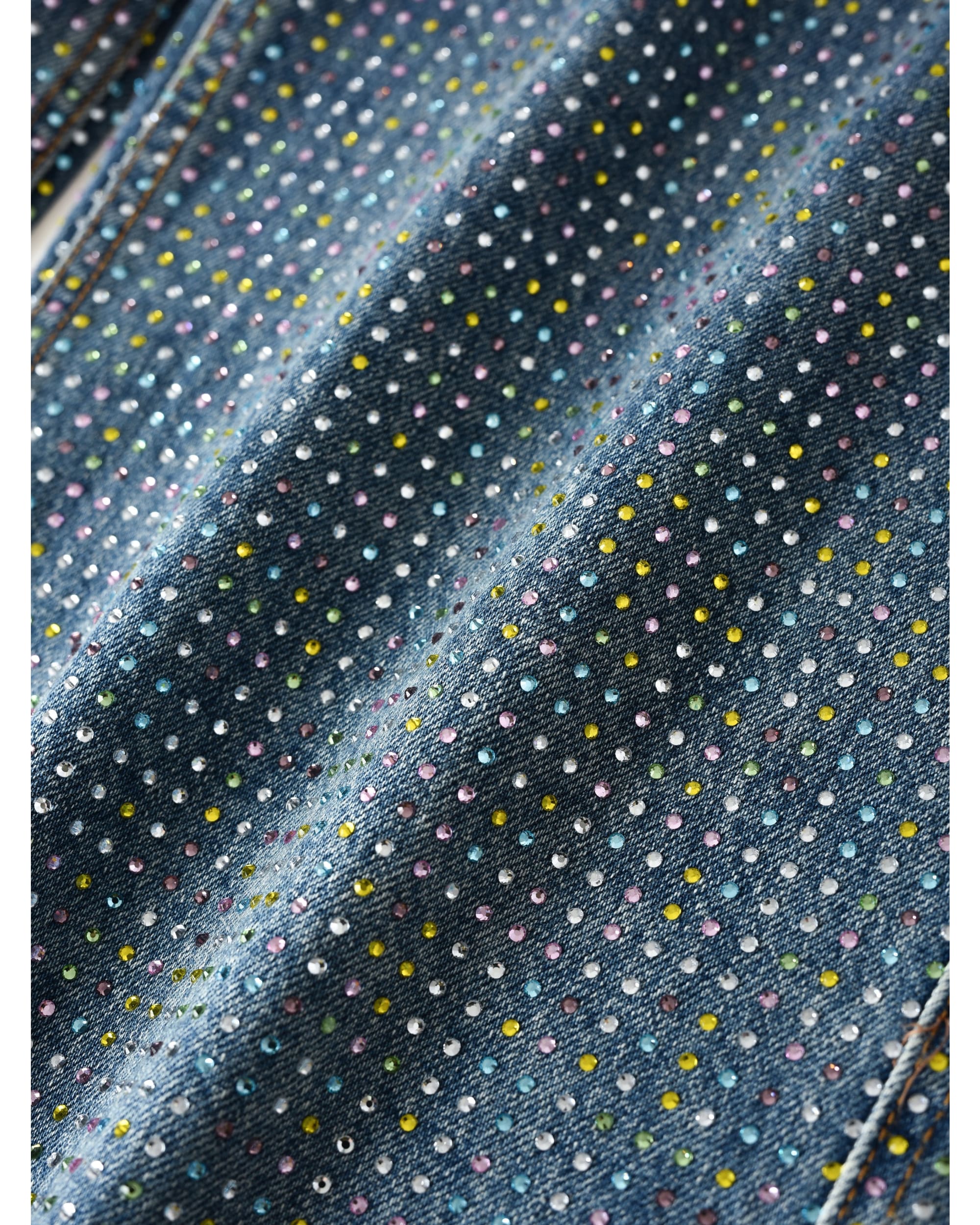 Graffiti Logo Diamond Denim - Image 7