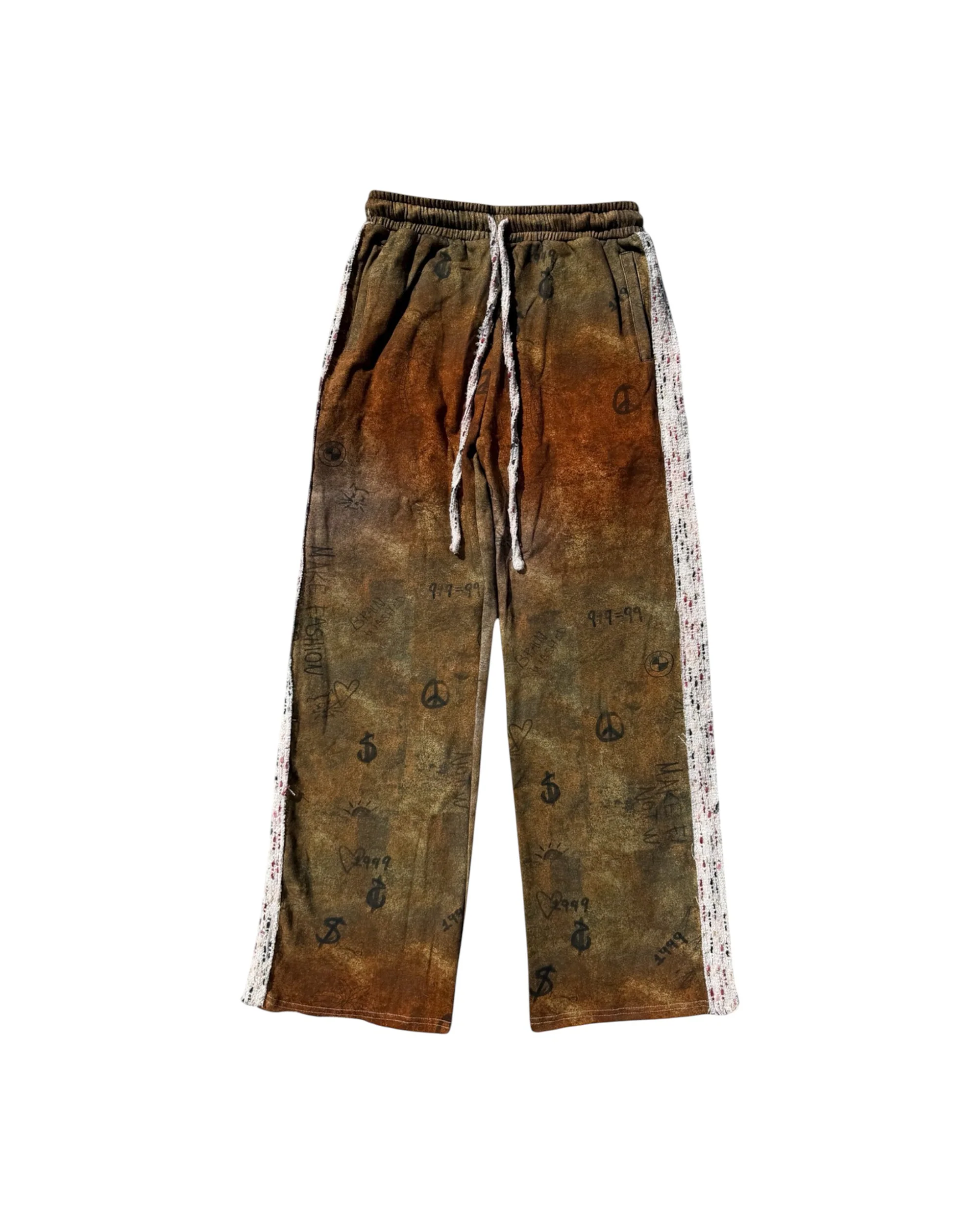 Graffiti Tweed Pants