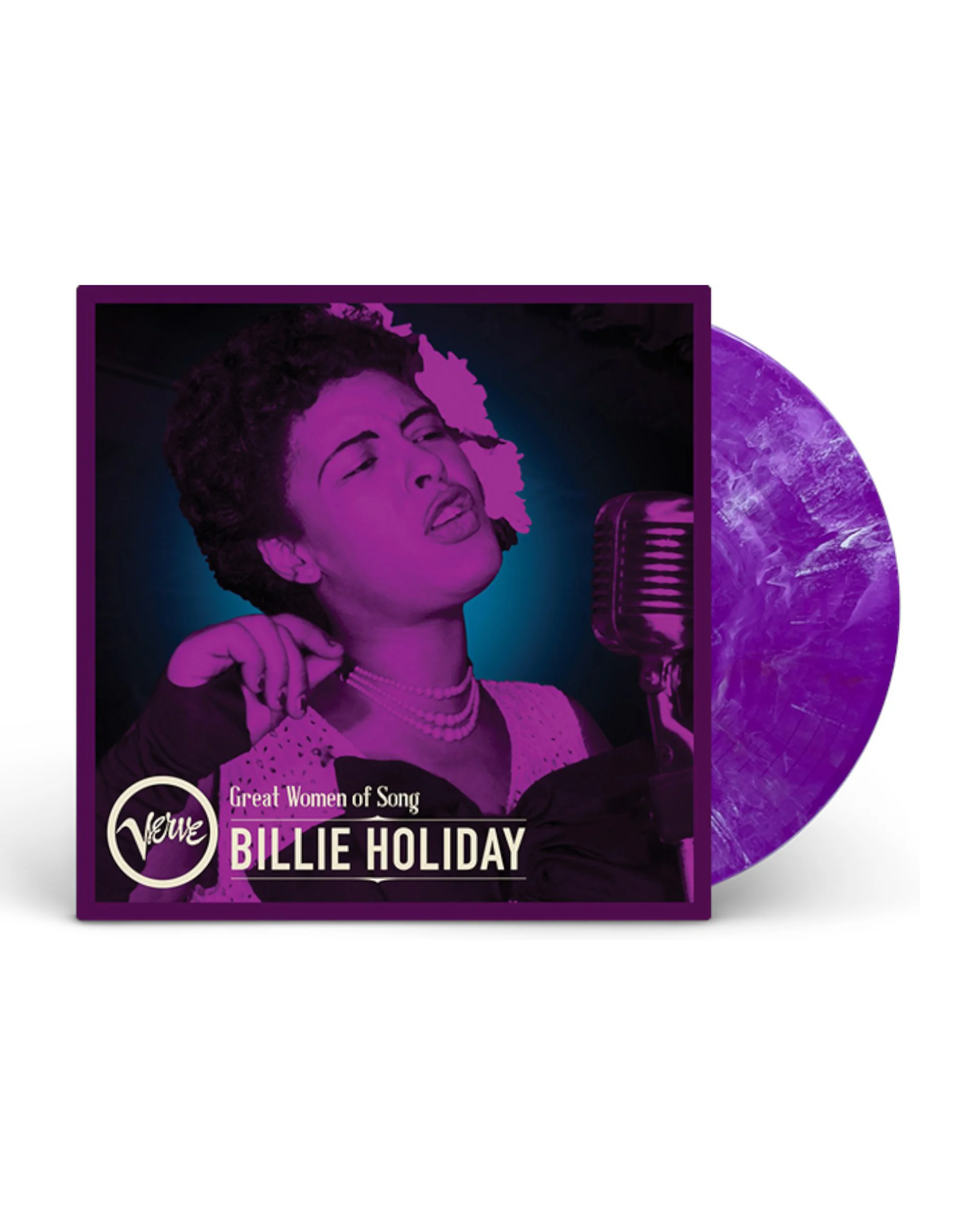 Great Women Of Song: Billie Holiday (Neon Violet + Black Marble Effect) LP
