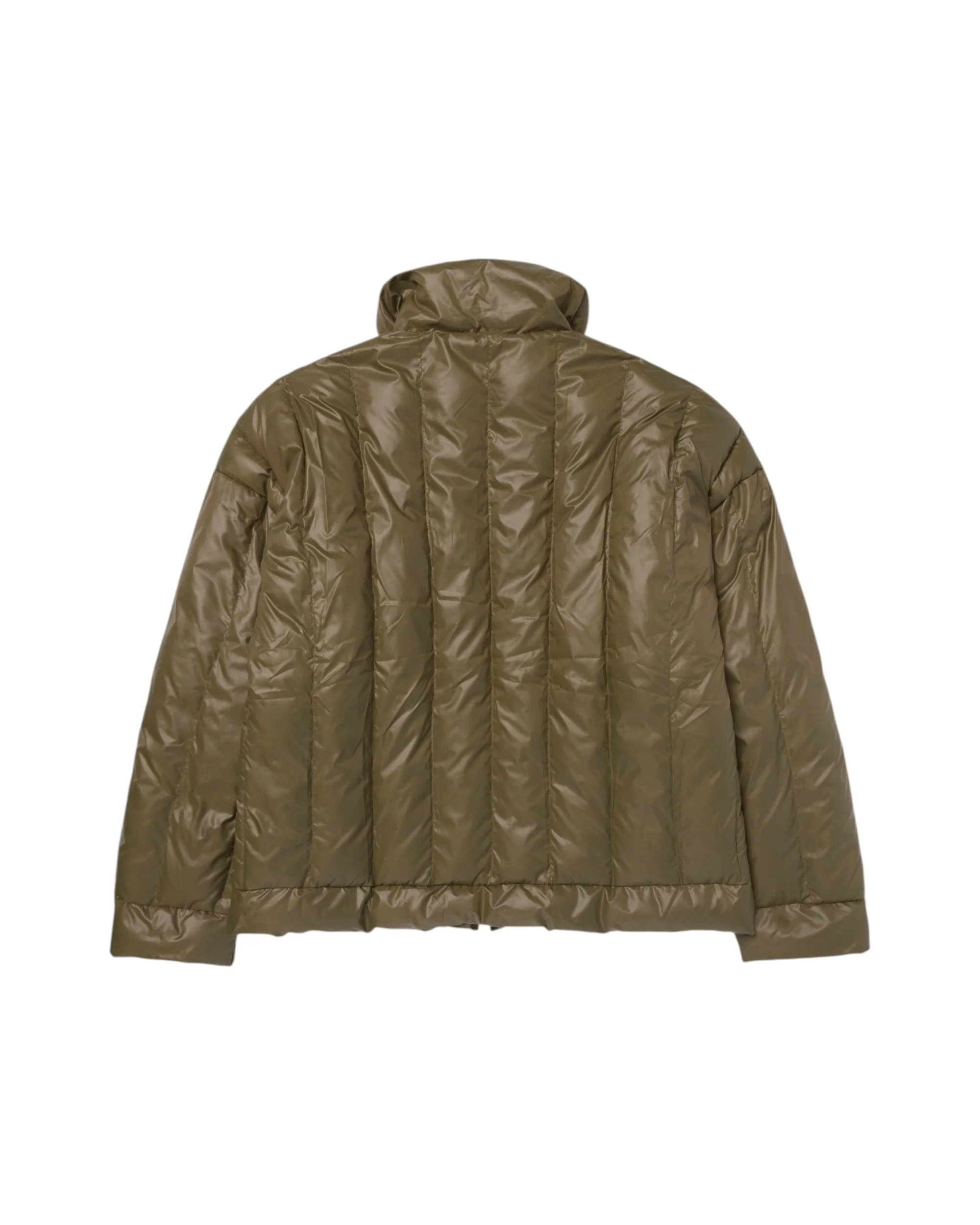 GREEN BUTTERFLY PUFFER JACKET - Image 3