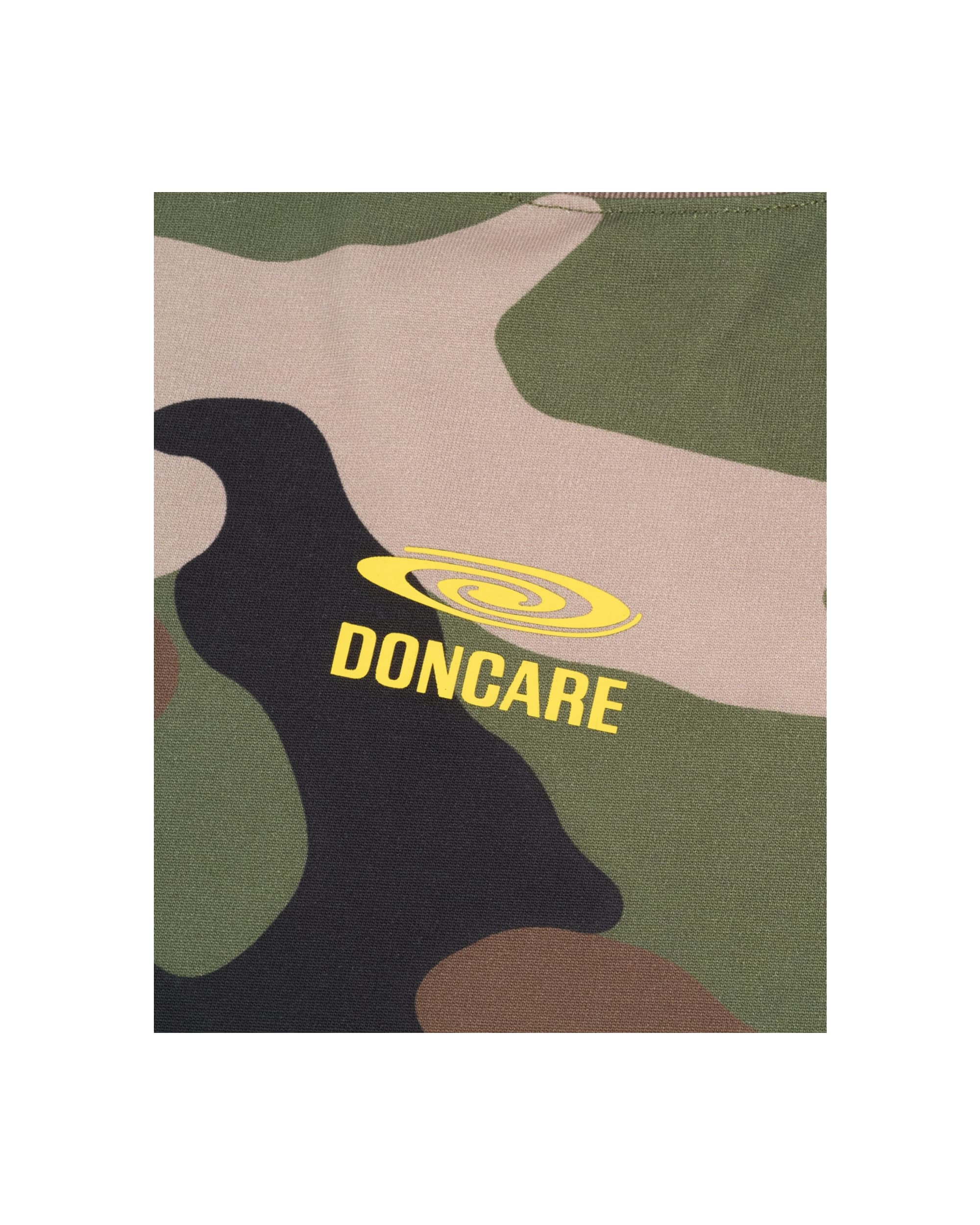 GREEN CAMO FAUX LAYERED LONG SLEEVE T-SHIRT - Image 2