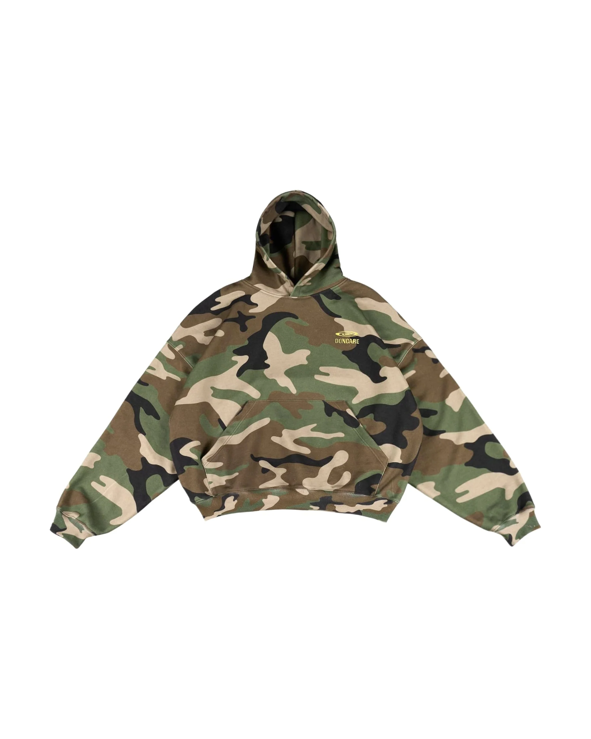 GREEN CAMO HOODIE