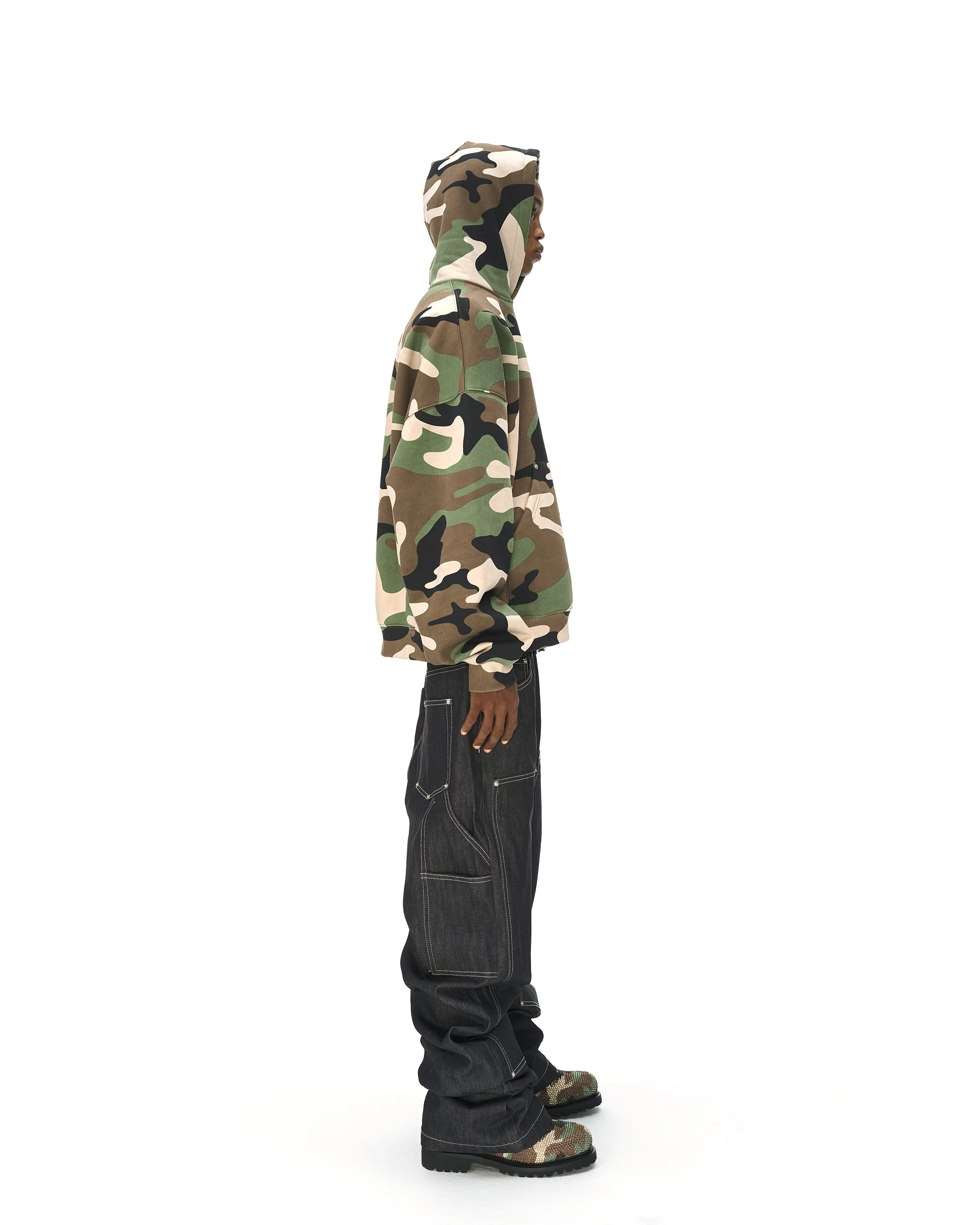 GREEN CAMO HOODIE - Image 18