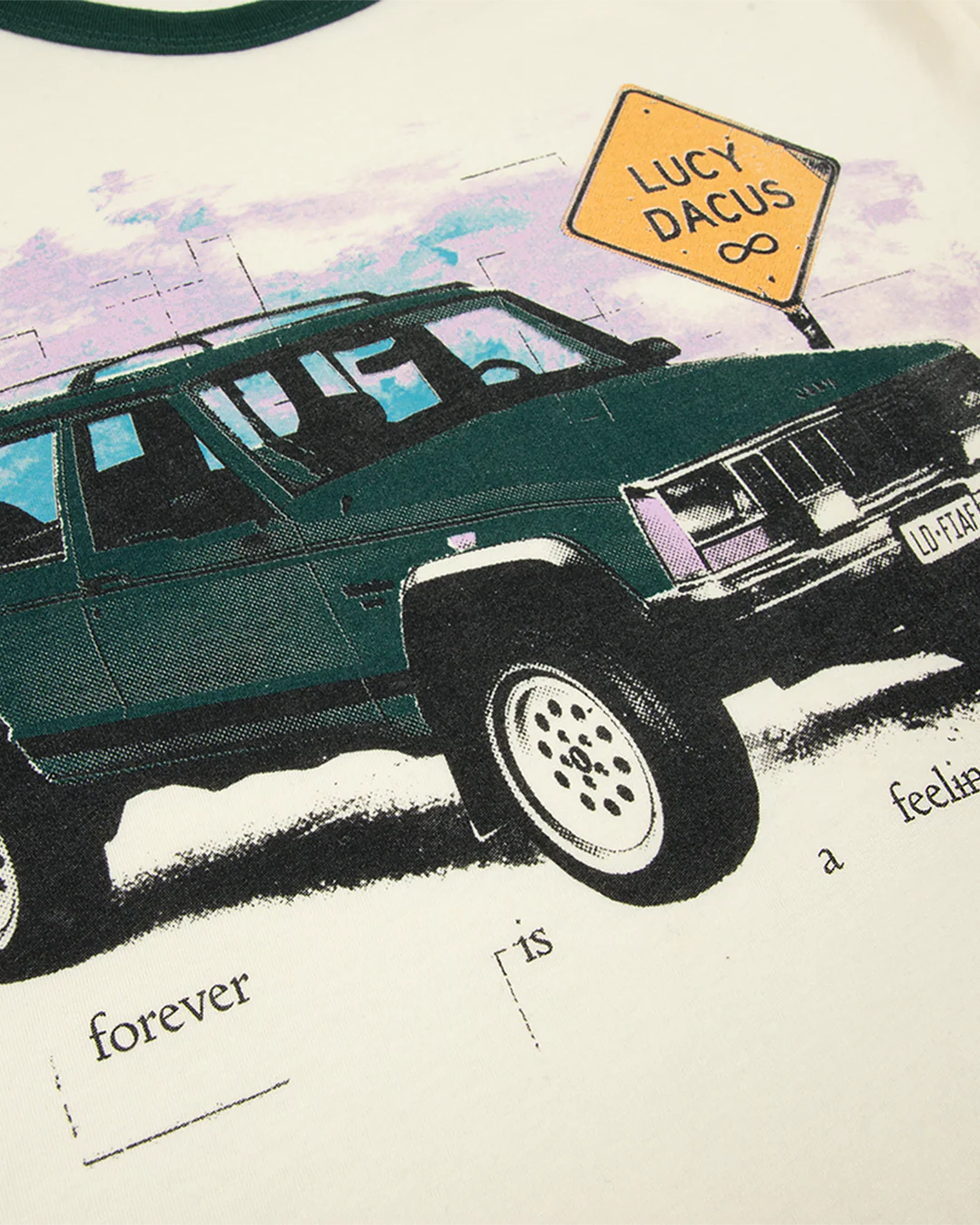 Green Truck Ringer Tee - Image 2