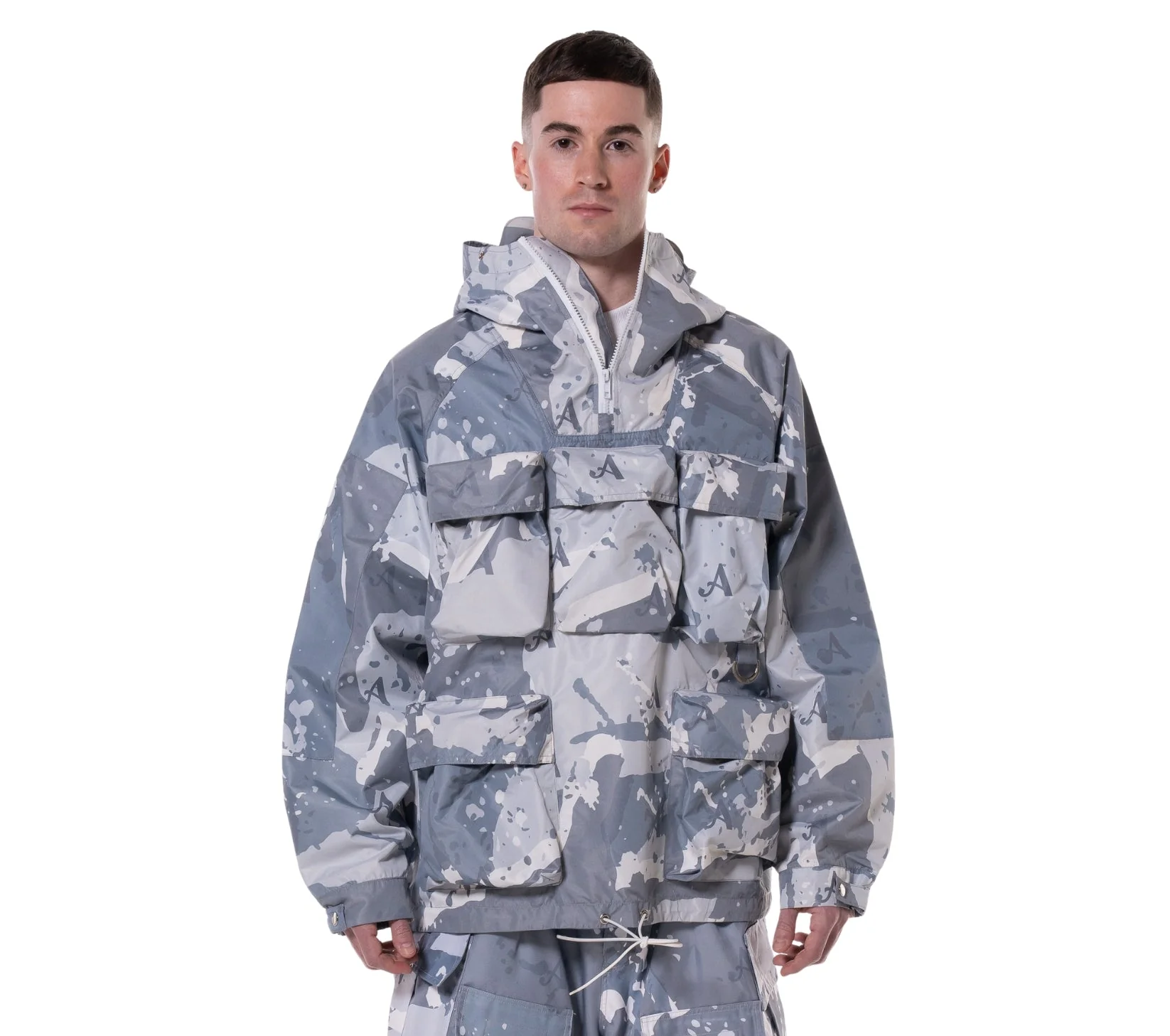 GREY āMAKASIā CAMO JACKET - Image 9