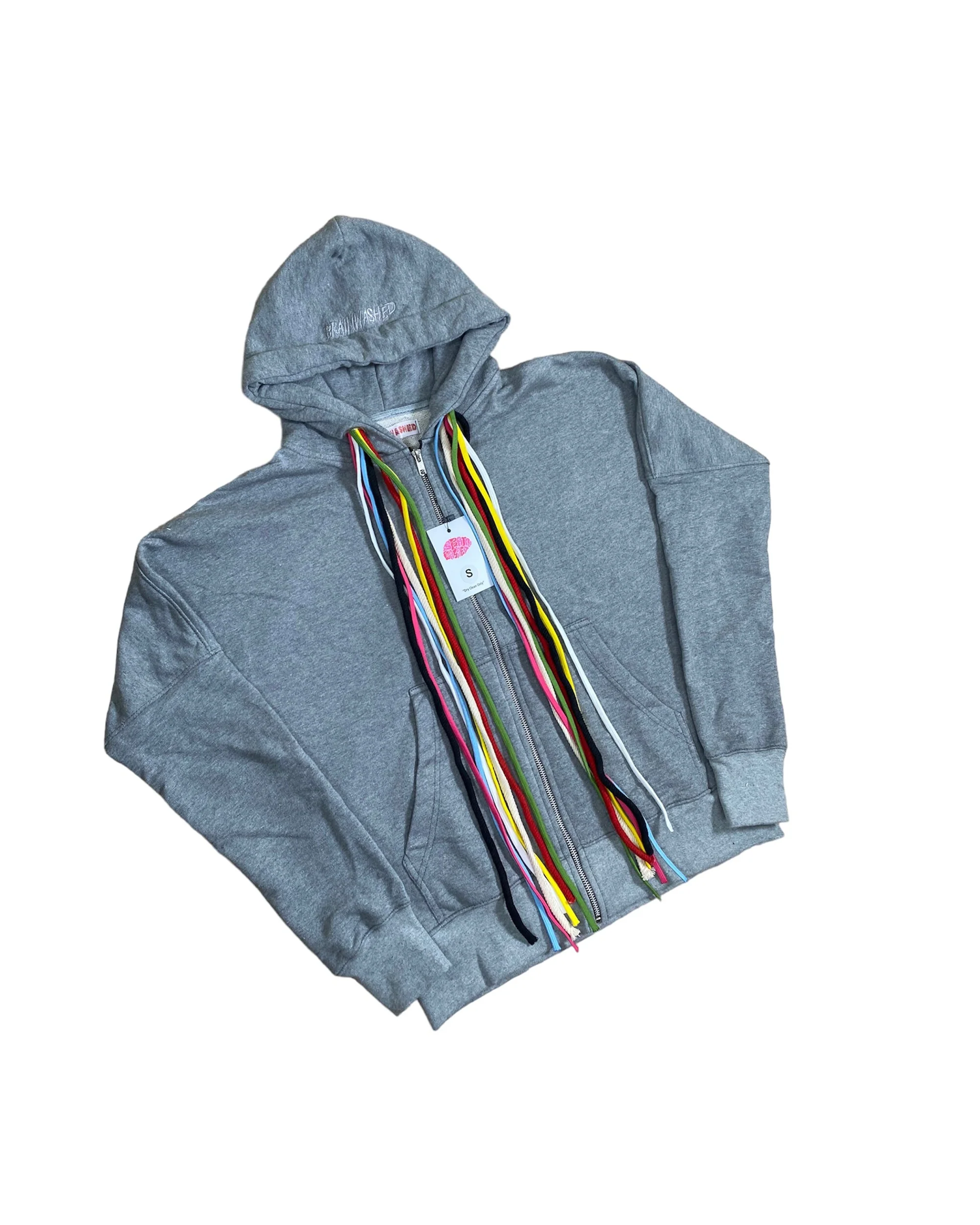 Grey Multicord Zip Up - Image 3