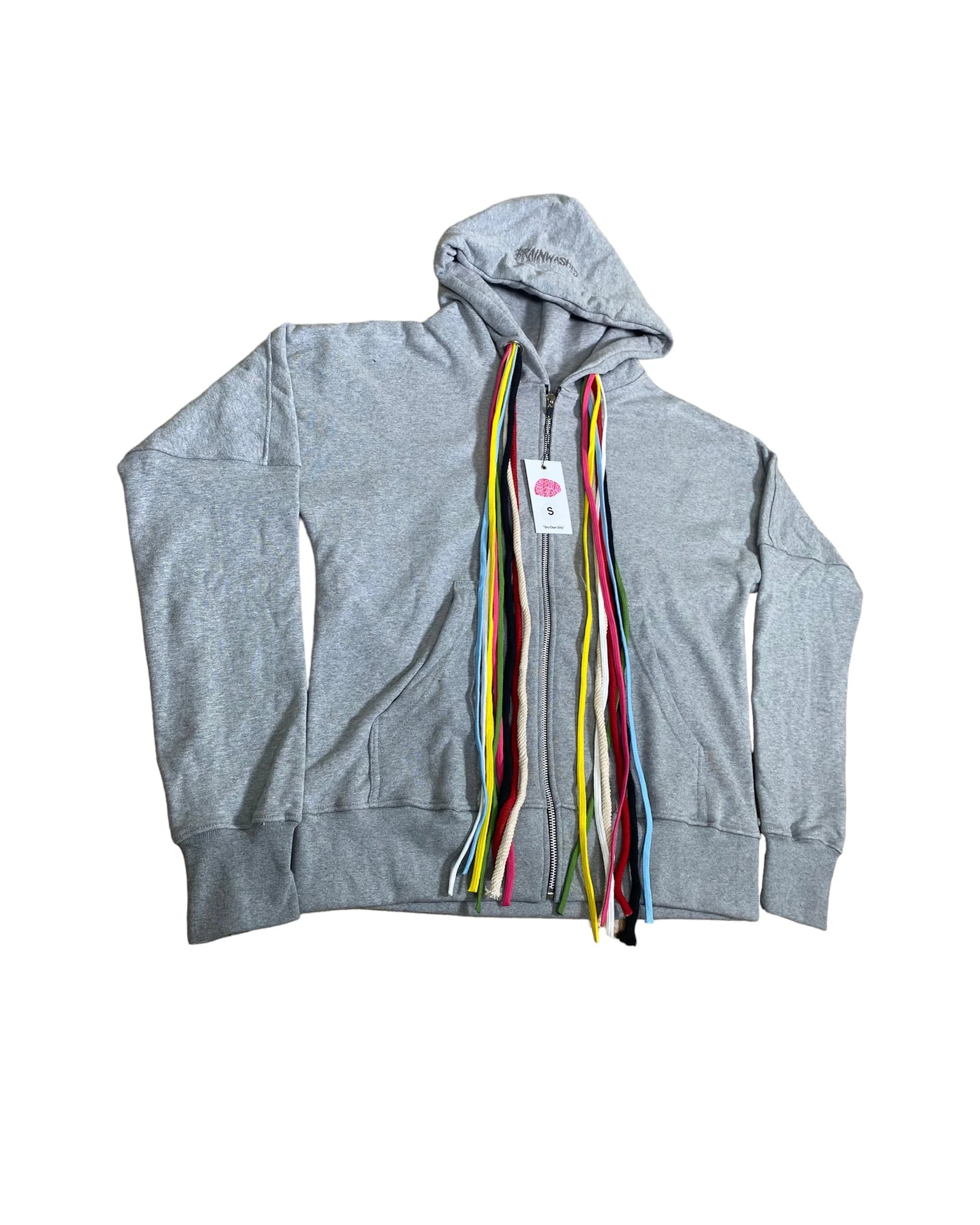 Grey Multicord Zip Up - Image 4