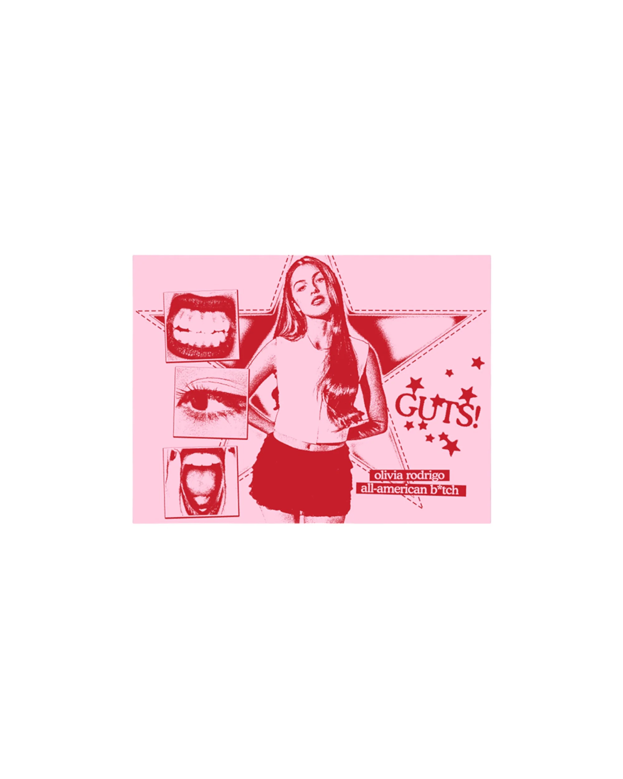 GUTS olivia rodrigo all-american bitch poster