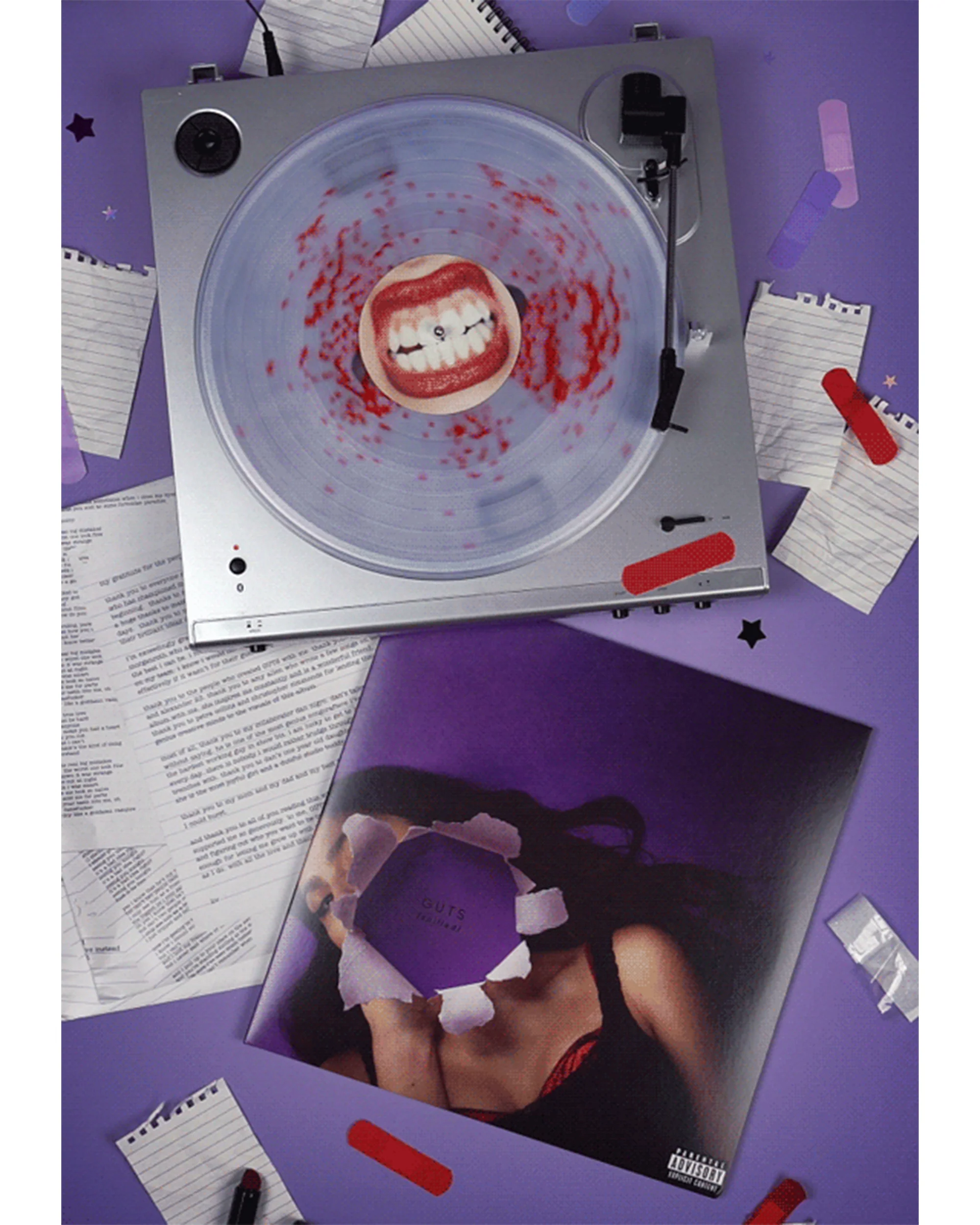 GUTS (spilled) deluxe 2LP splatter version - Image 2