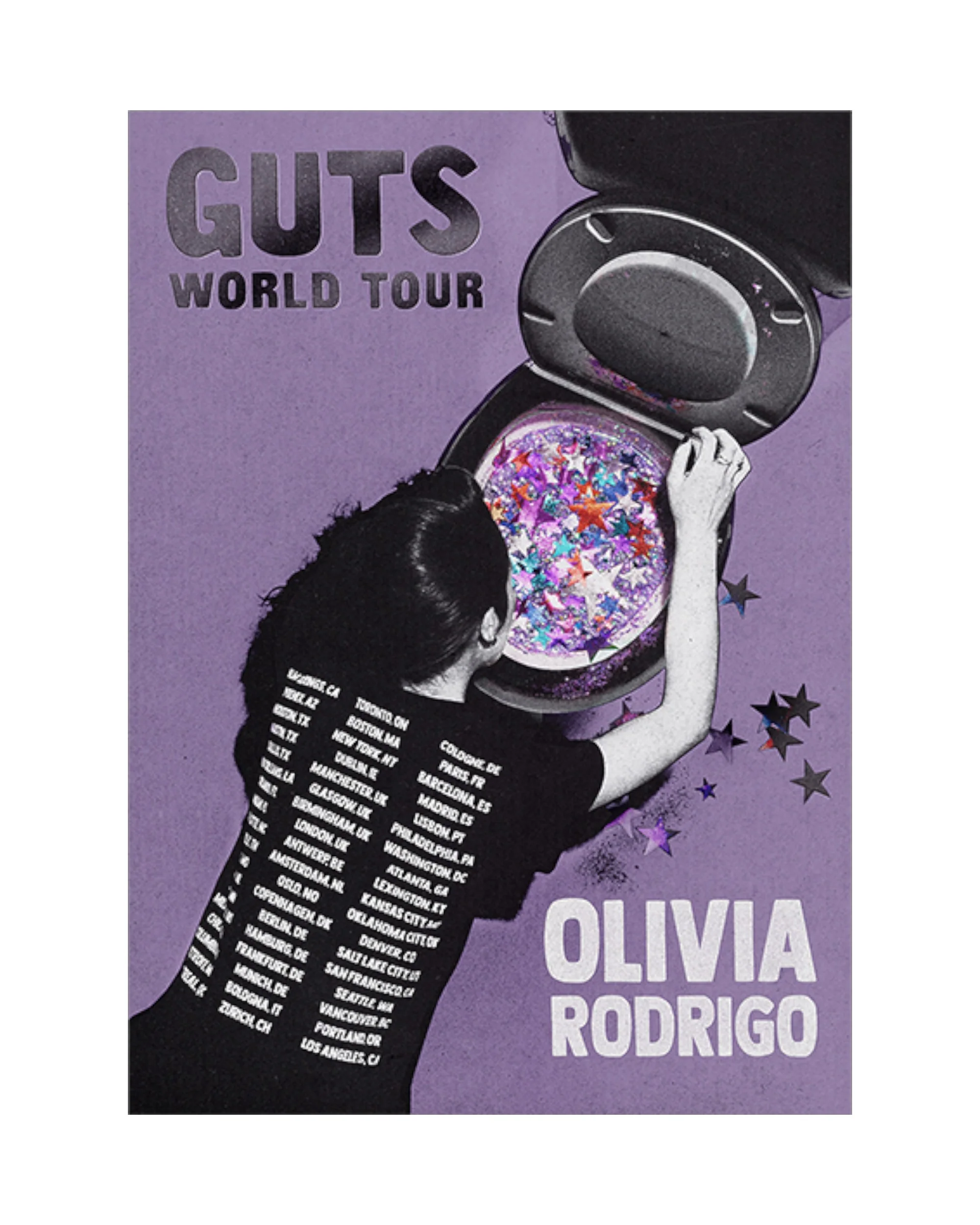 GUTS world tour admat poster