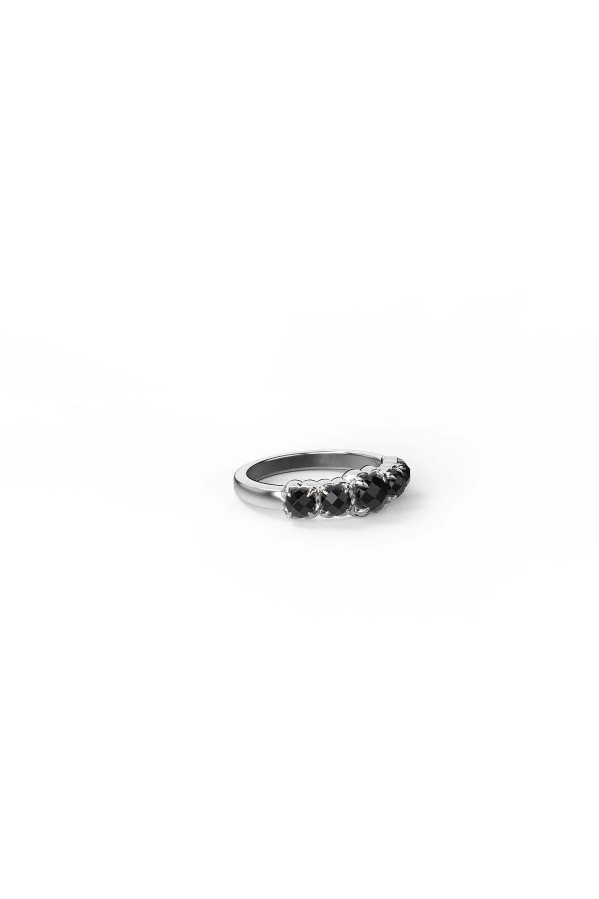 HALO CLUSTER RING ONYX - Image 7