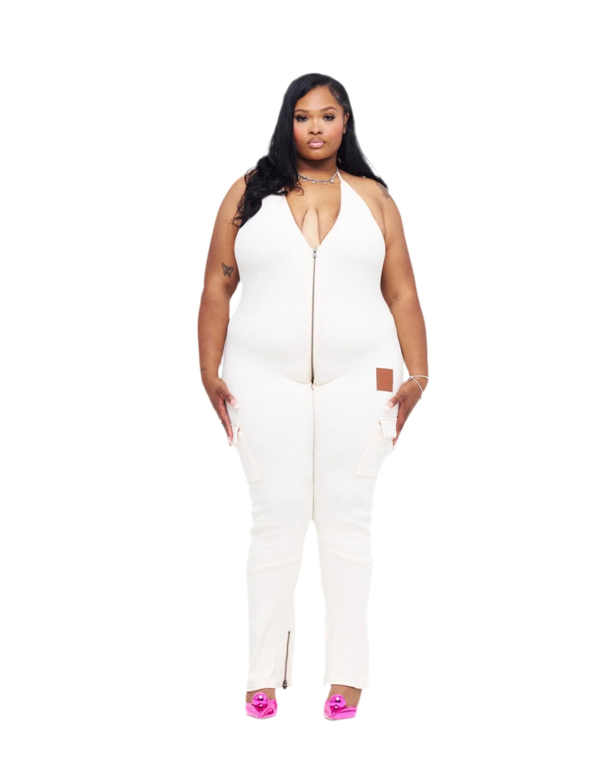 HALTER UZIP JUMPSUIT - Image 4