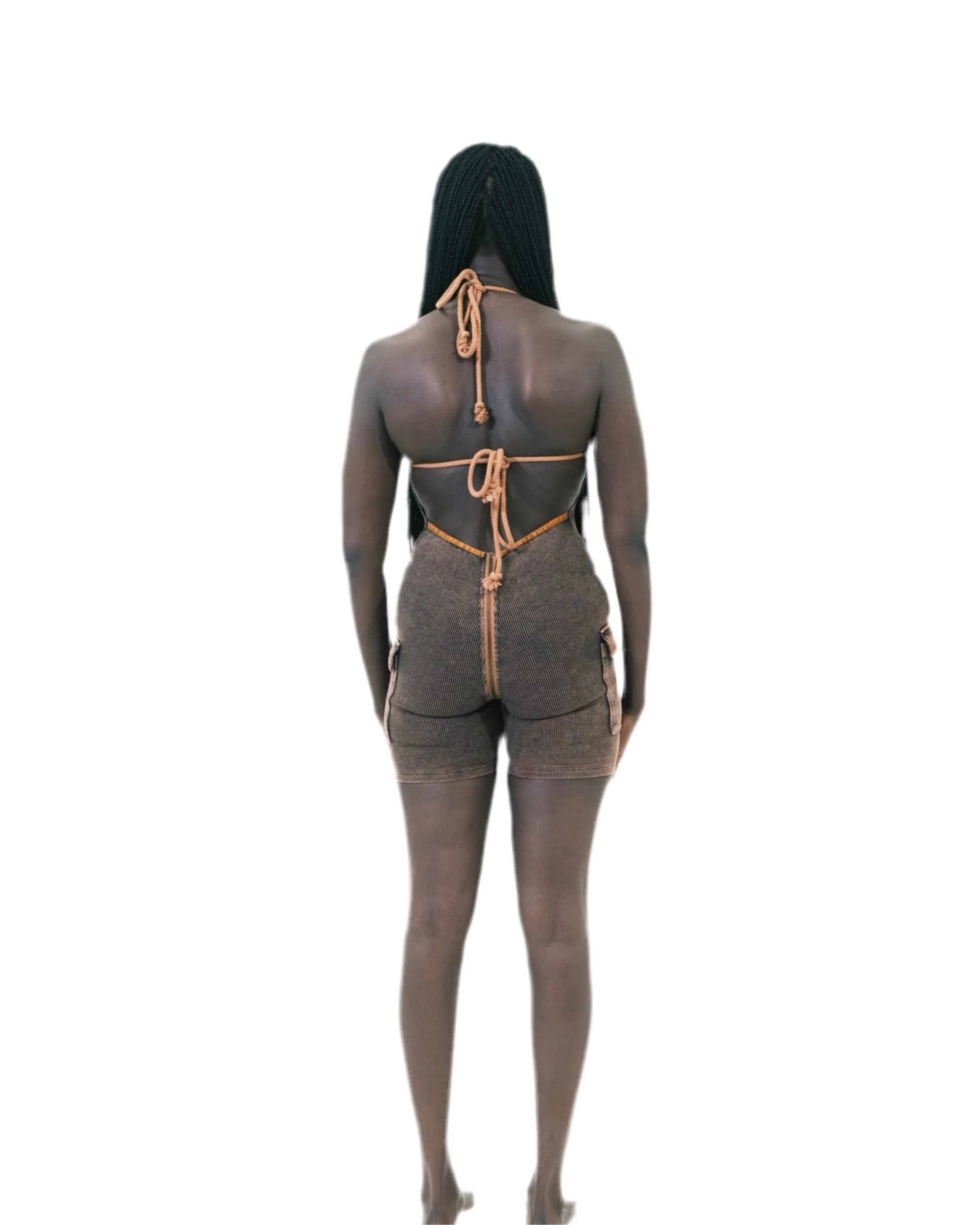 HALTER UZIP ROMPER - Image 2