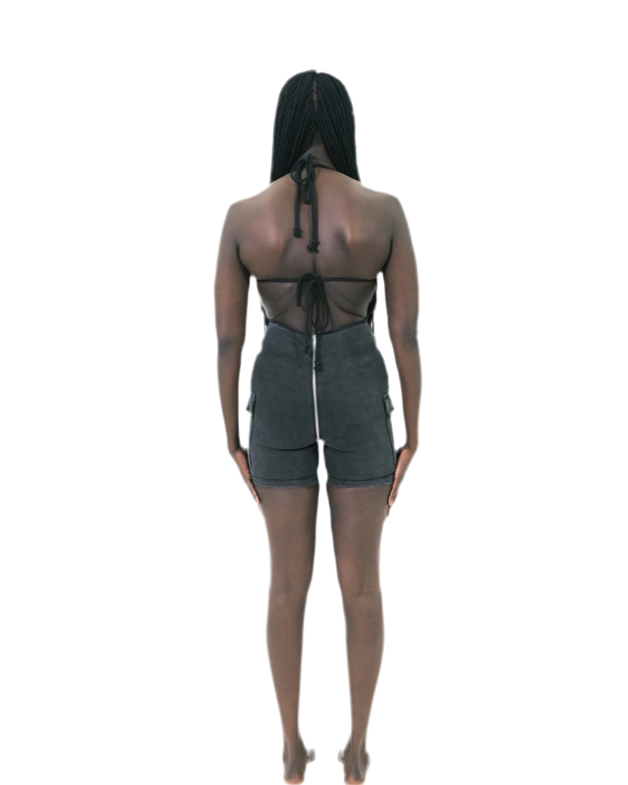 HALTER UZIP ROMPER - Image 4