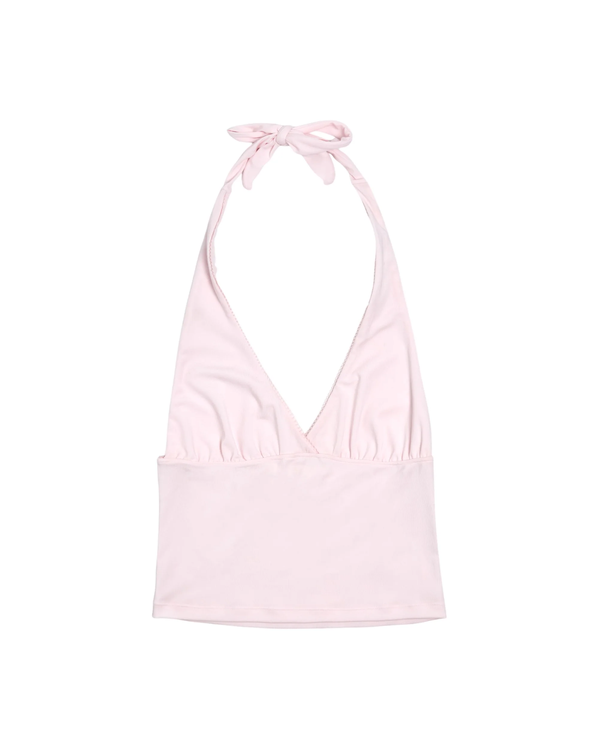 Halterneck Top Baby Pink
