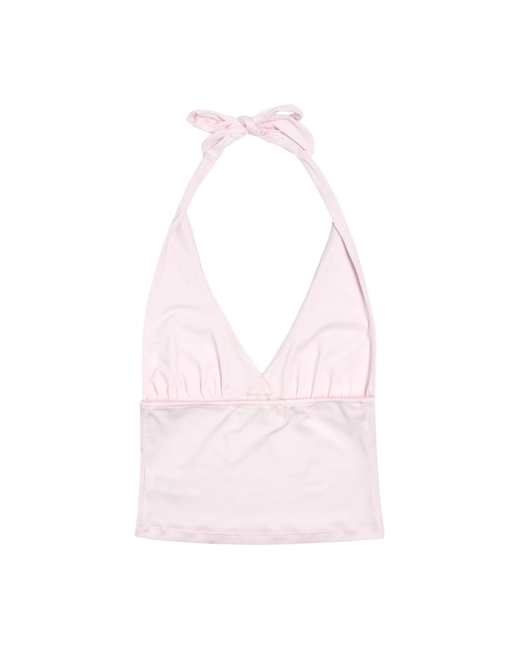 Halterneck Top Baby Pink - Image 2