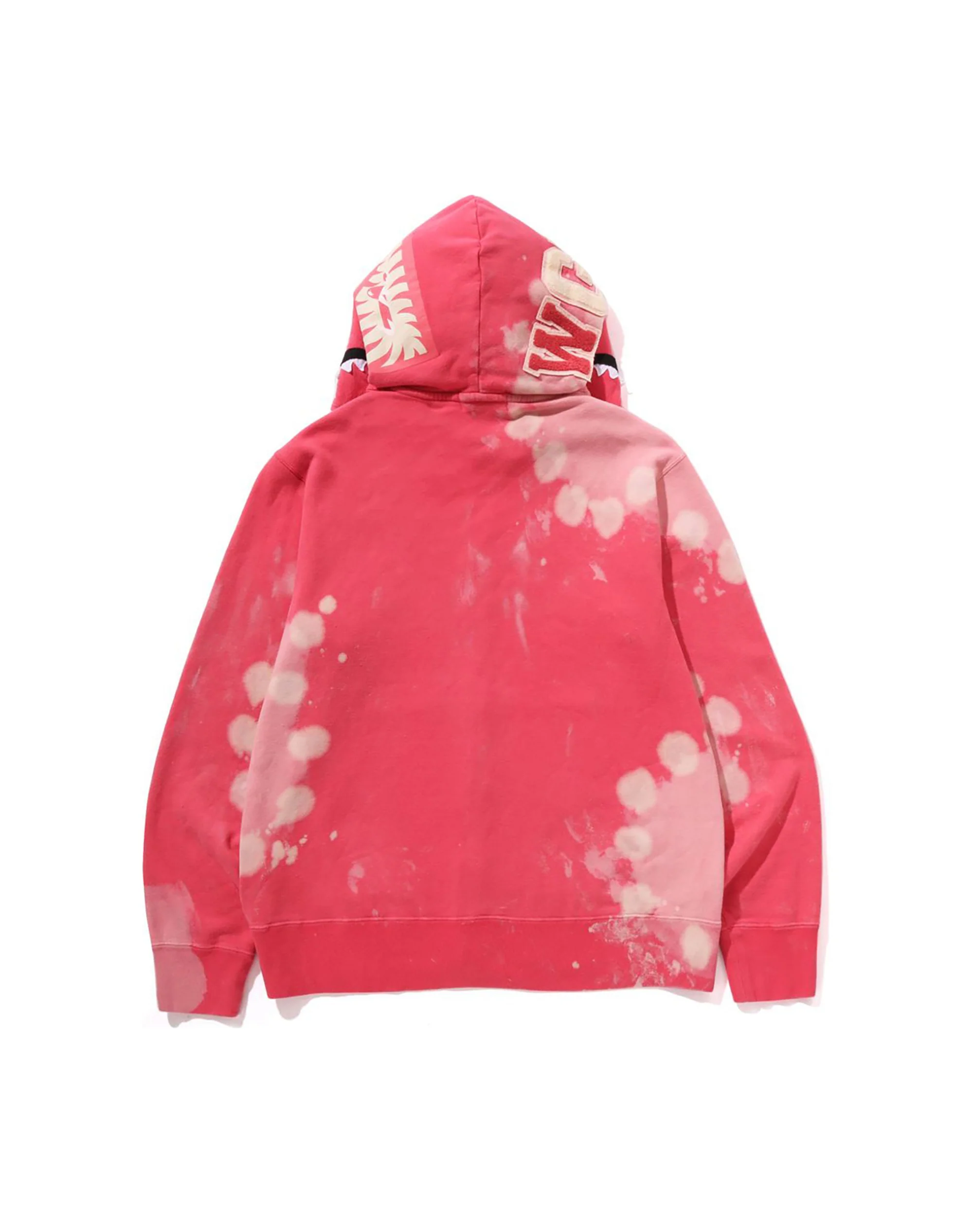HAND DYE SHARK FULL ZIP HOODIE MENS - Image 15
