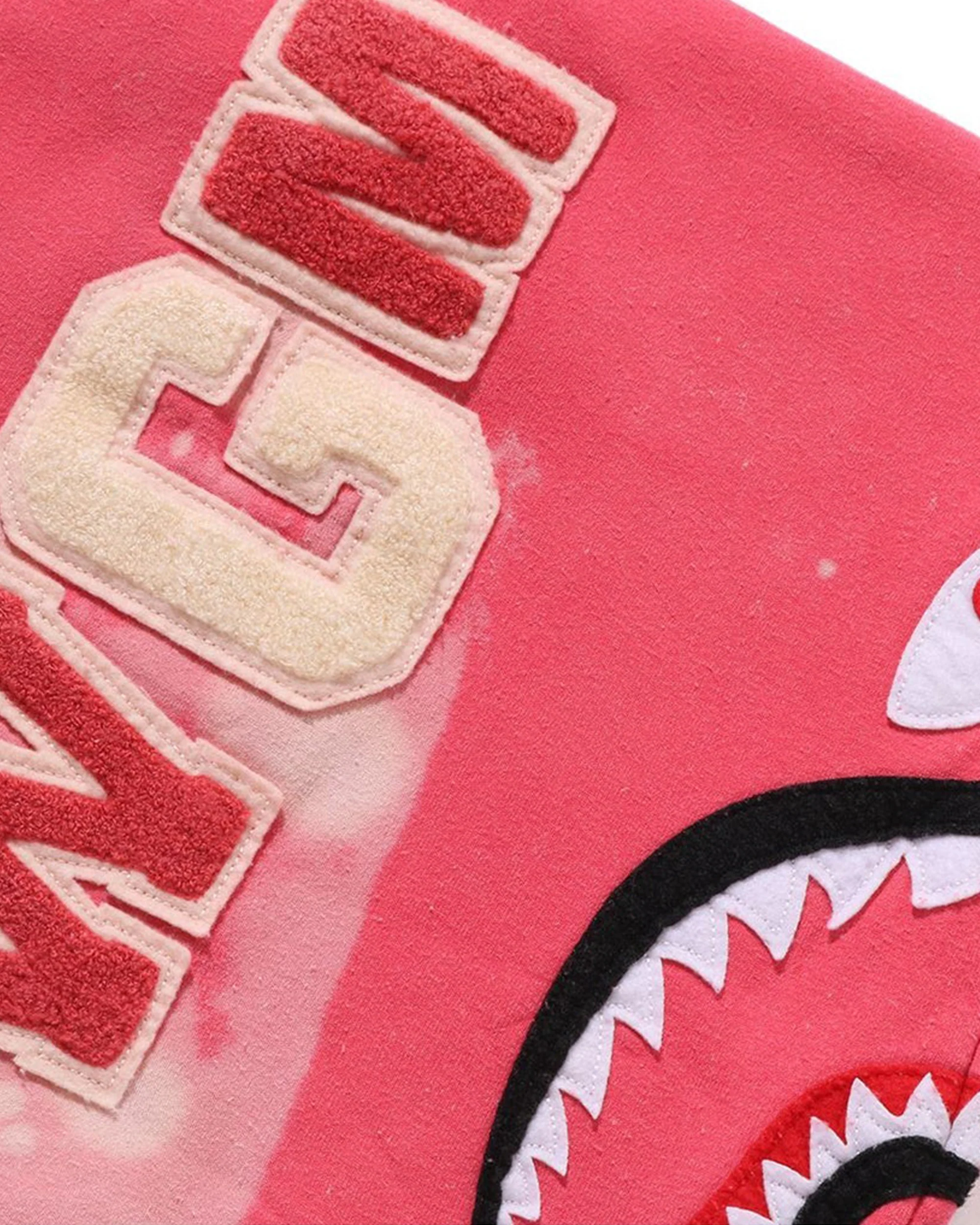 HAND DYE SHARK FULL ZIP HOODIE MENS - Image 16