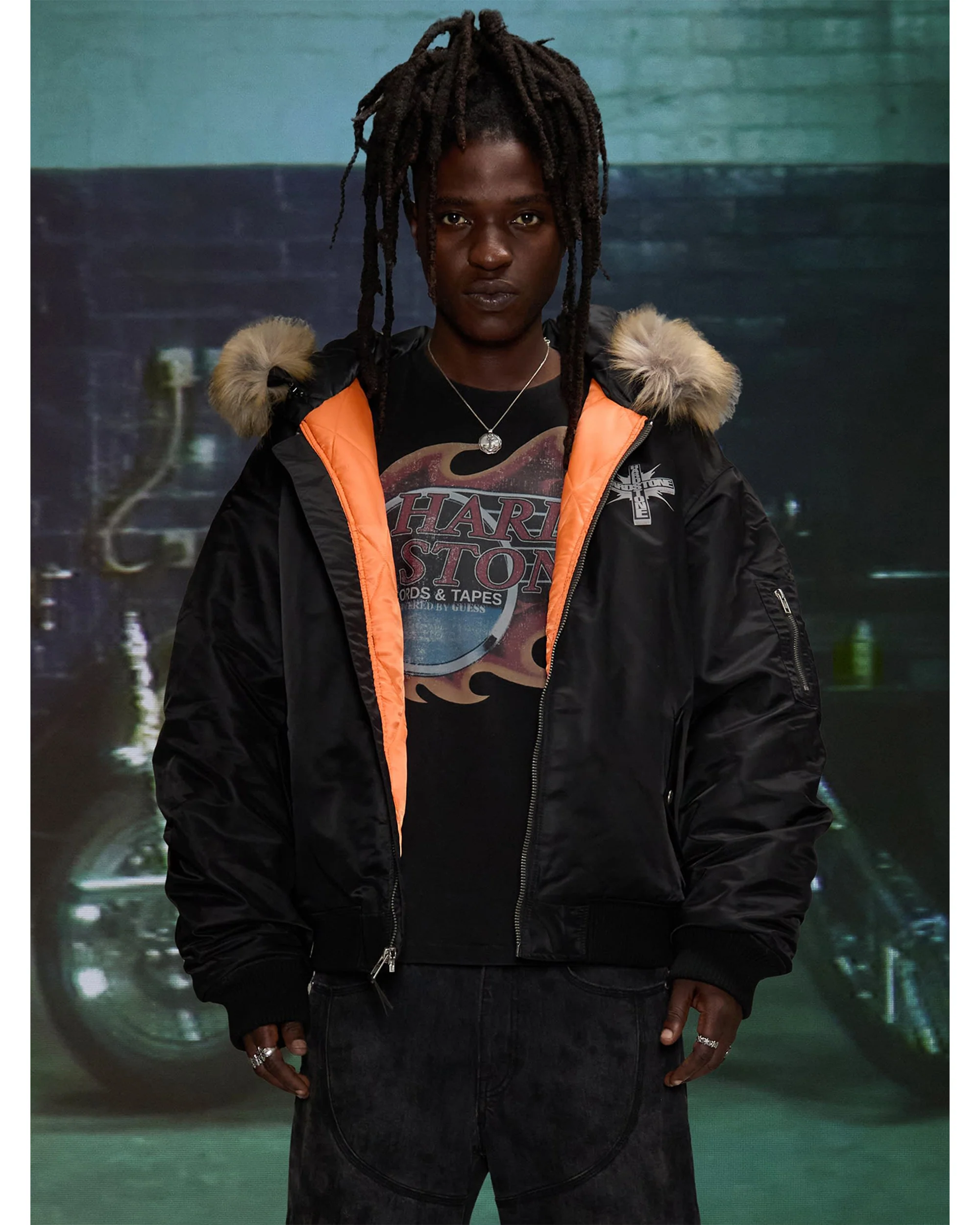 HARDSTONE Cross Nylon Jacket - Image 6