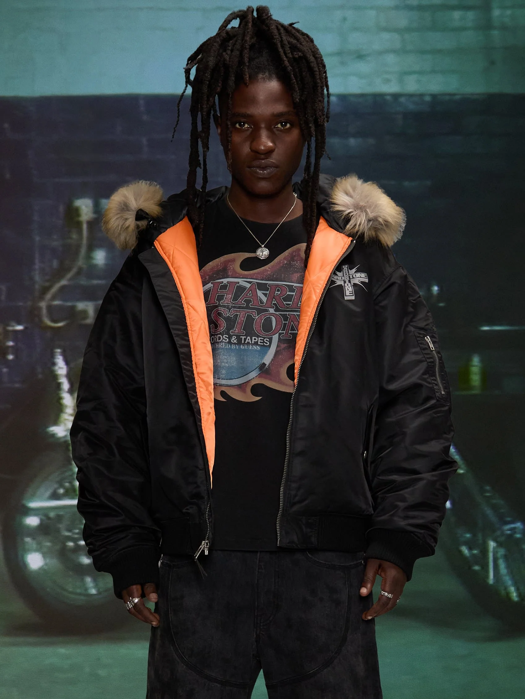 HARDSTONE Cross Nylon Jacket - Image 7