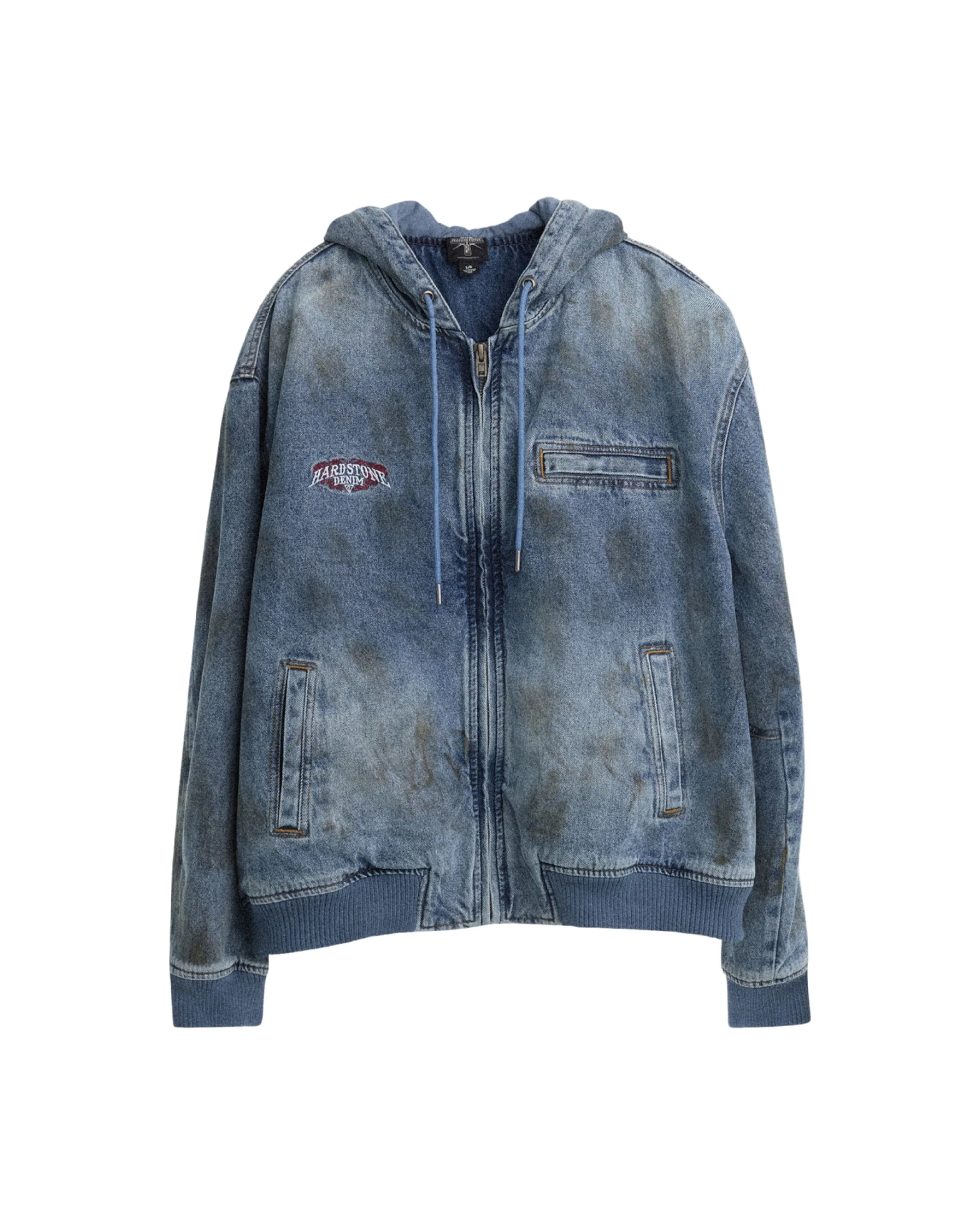 HARDSTONE Denim Hooded Jacket