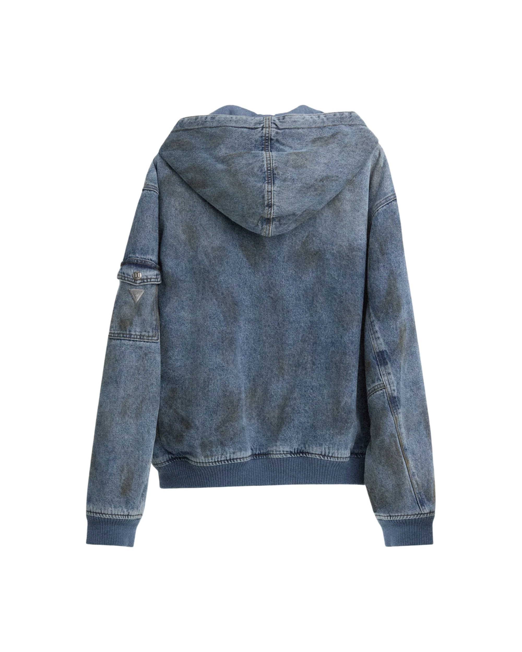 HARDSTONE Denim Hooded Jacket - Image 3