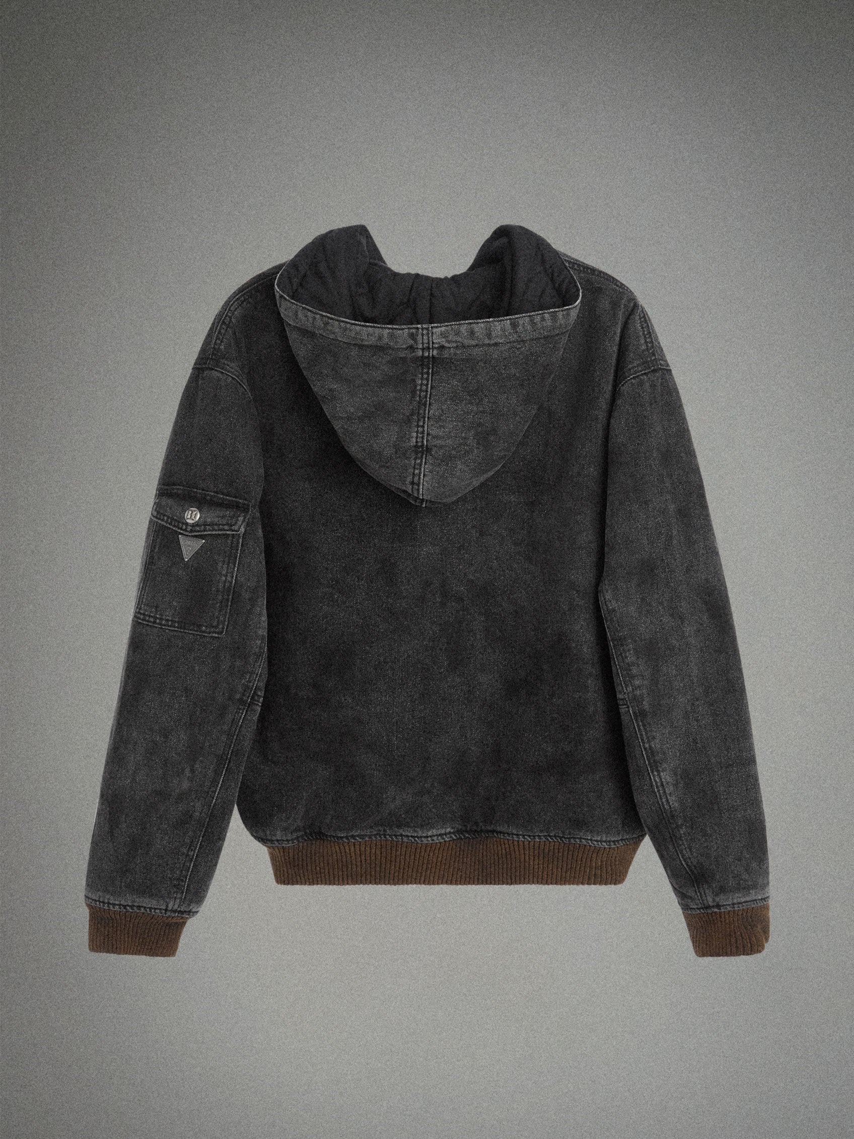 HARDSTONE Denim Hooded Jacket - Image 9