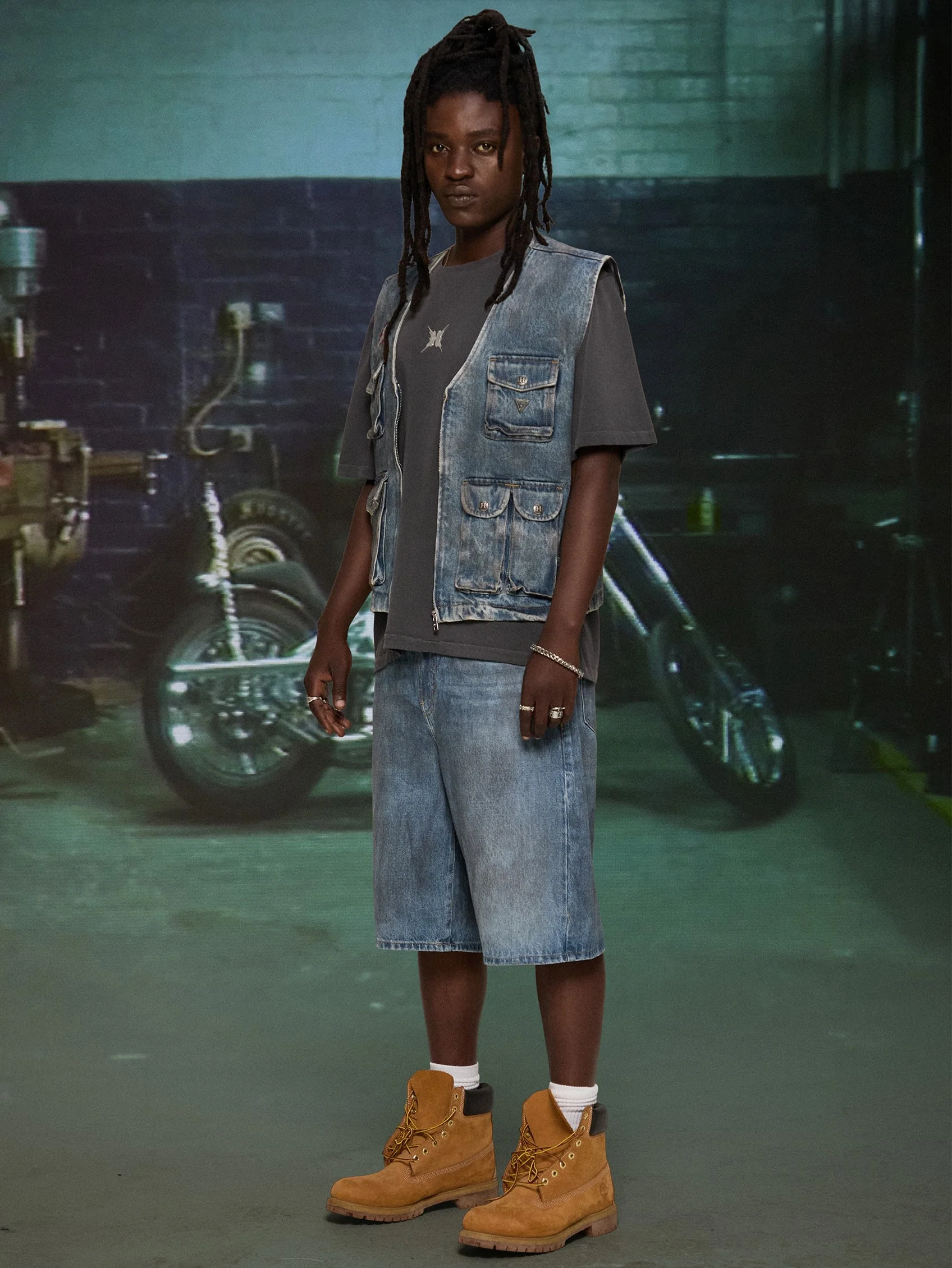HARDSTONE Denim Vest - Image 10