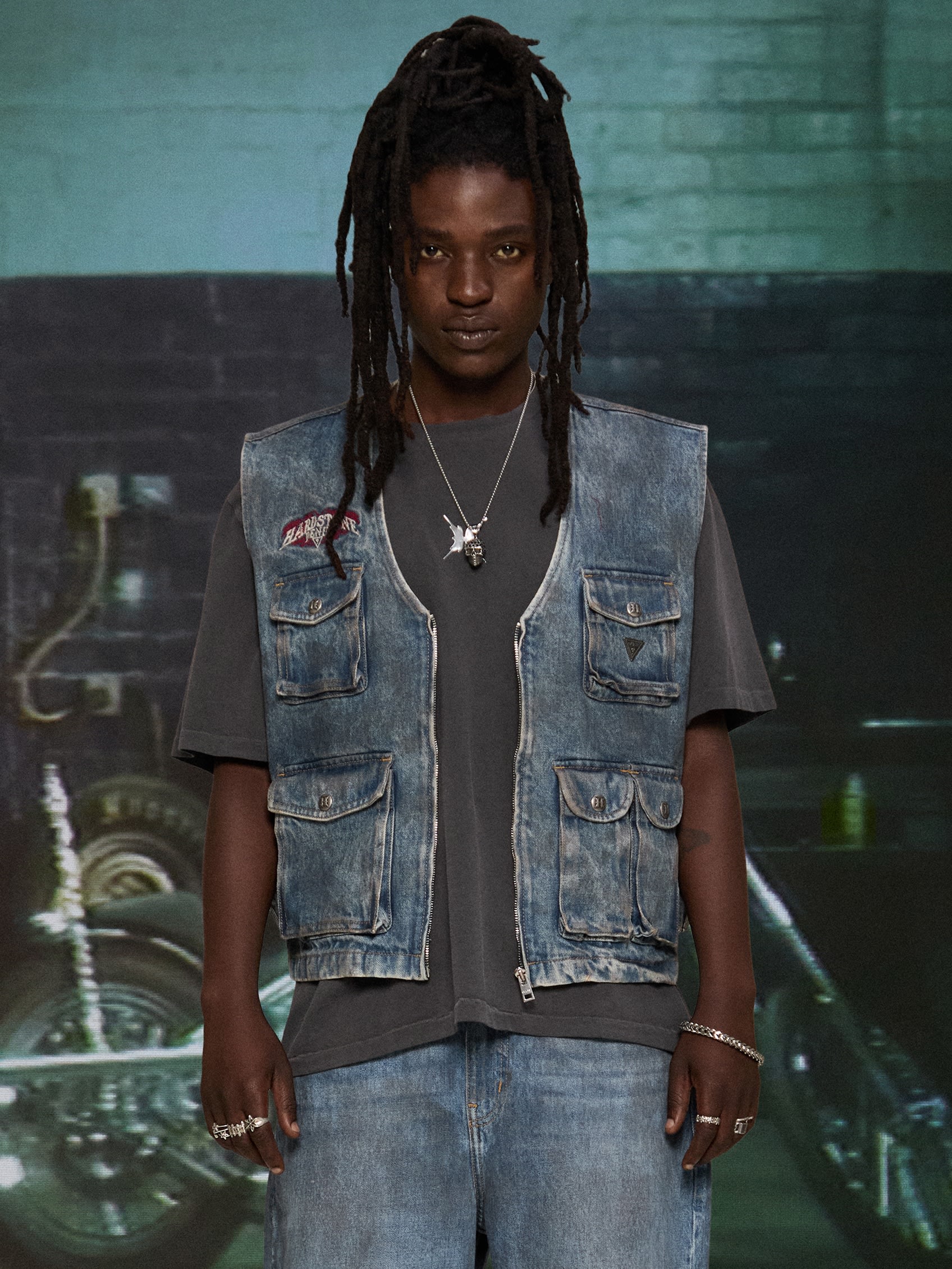HARDSTONE Denim Vest - Image 7