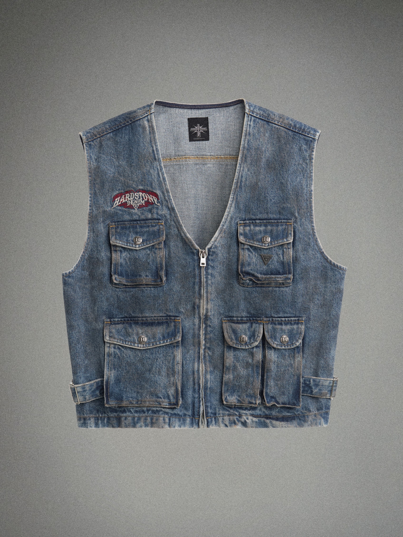 HARDSTONE Denim Vest - Image 8
