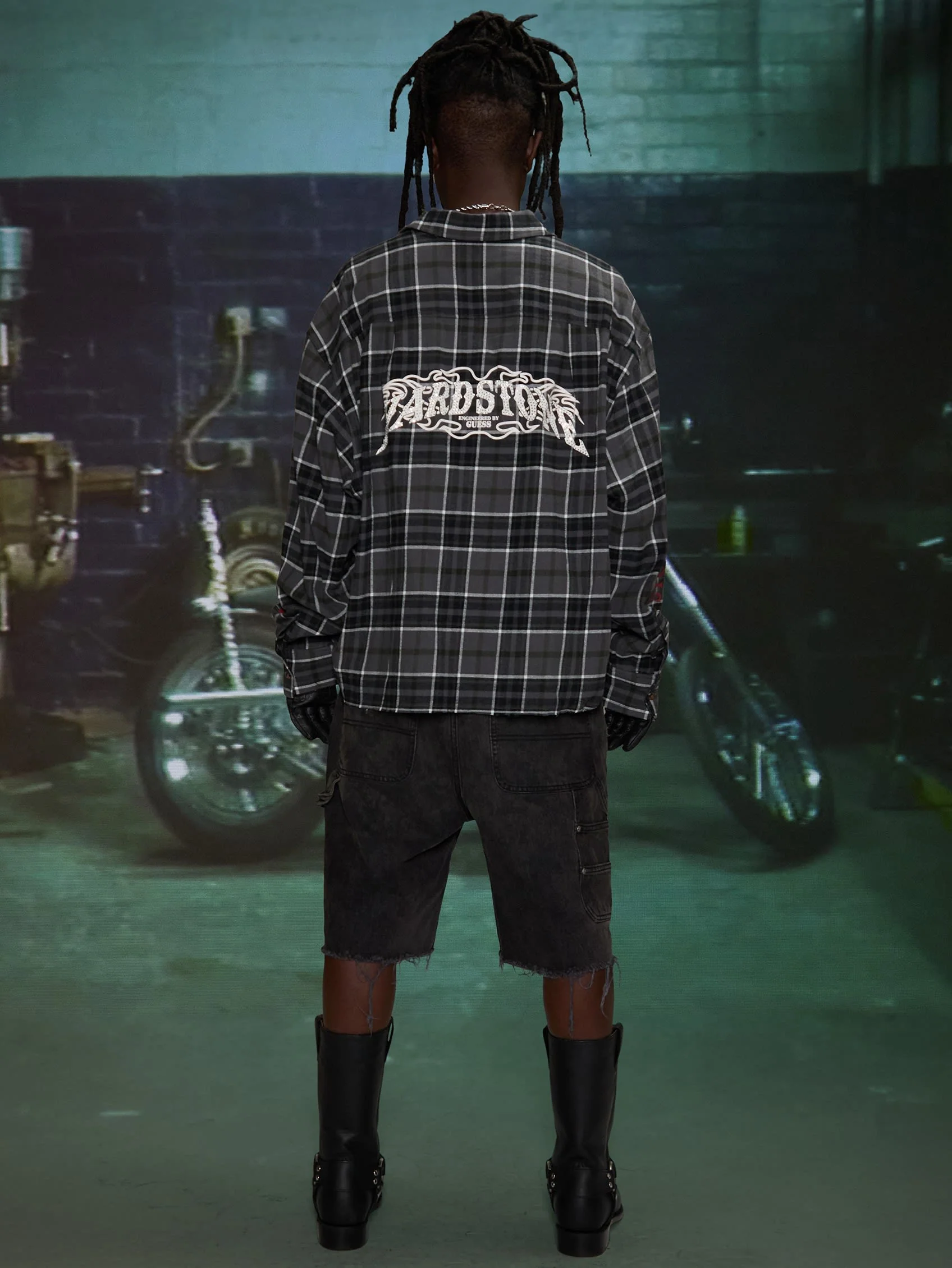 HARDSTONE Flannel Shirt - Image 17