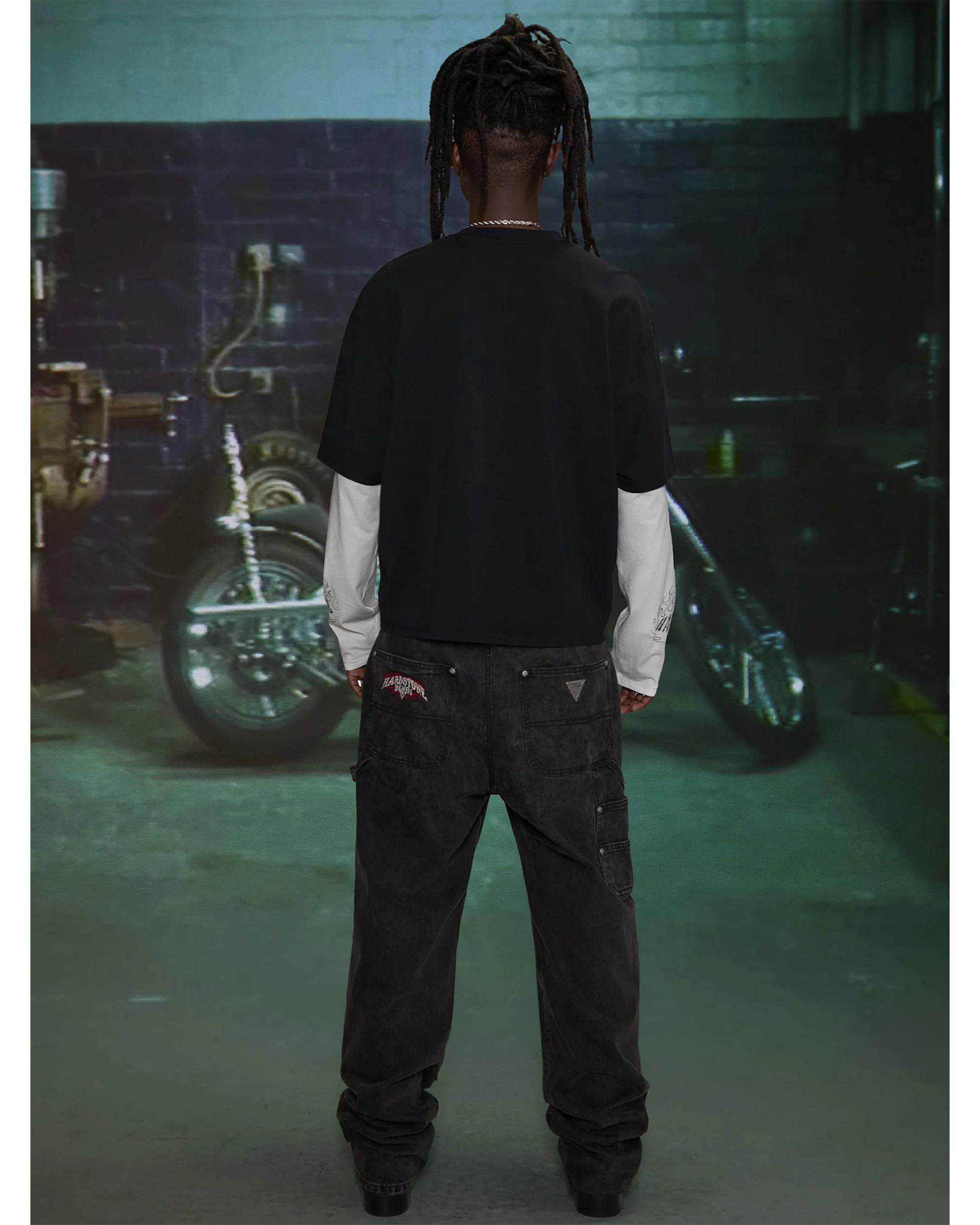HARDSTONE Layered Long-Sleeve Tee - Image 3
