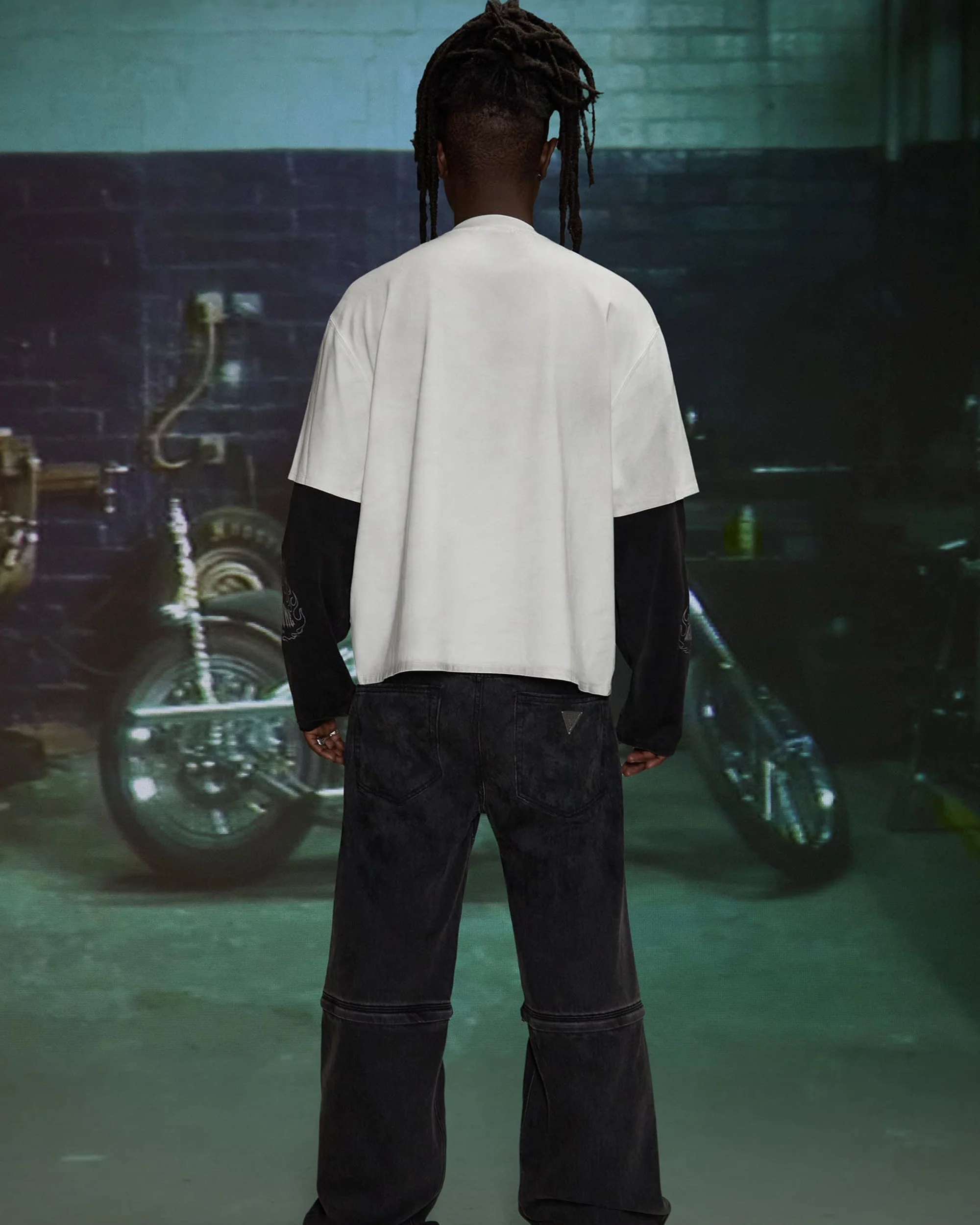 HARDSTONE Layered Long-Sleeve Tee - Image 7