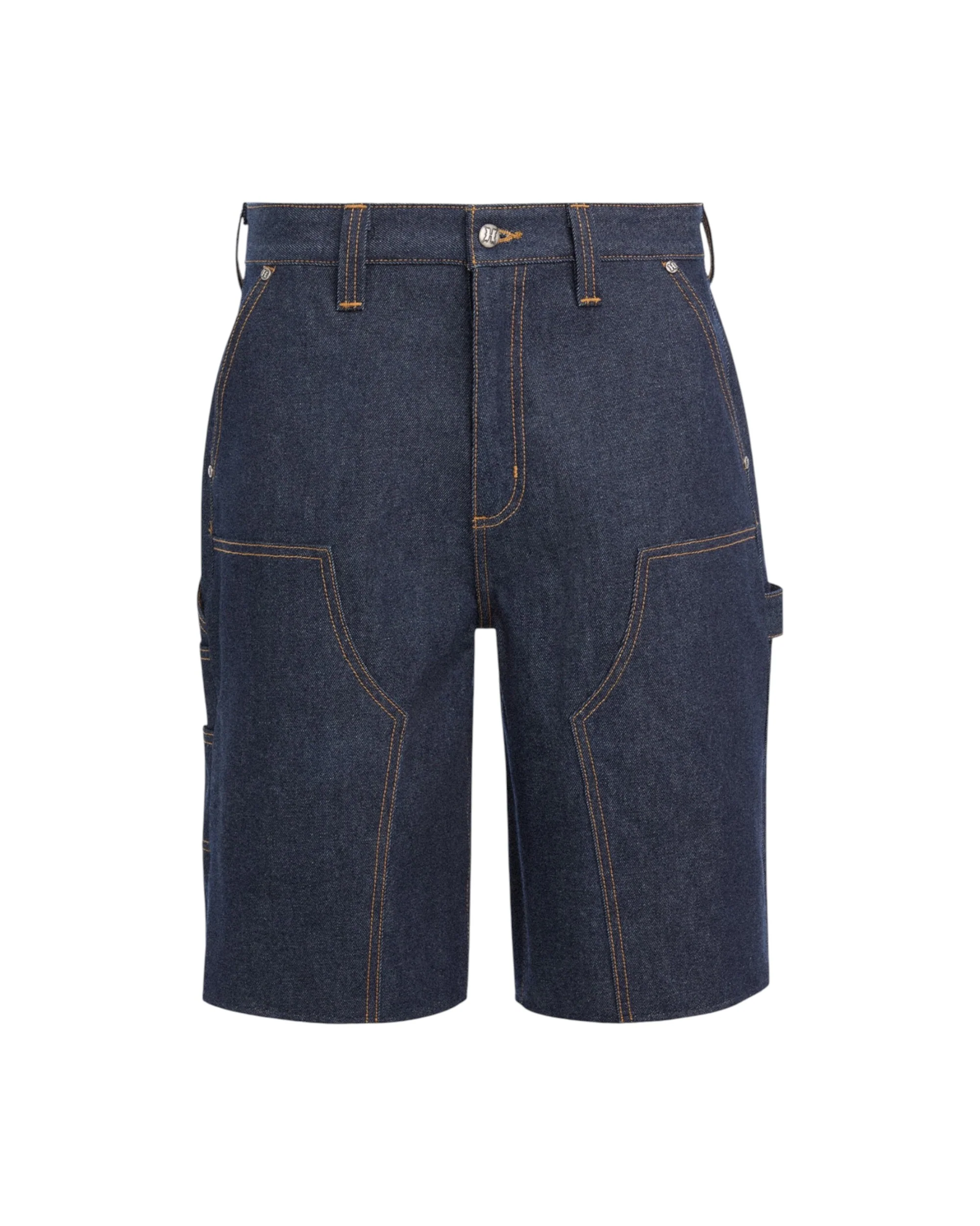 HARDSTONE Raw Denim Carpenter Shorts