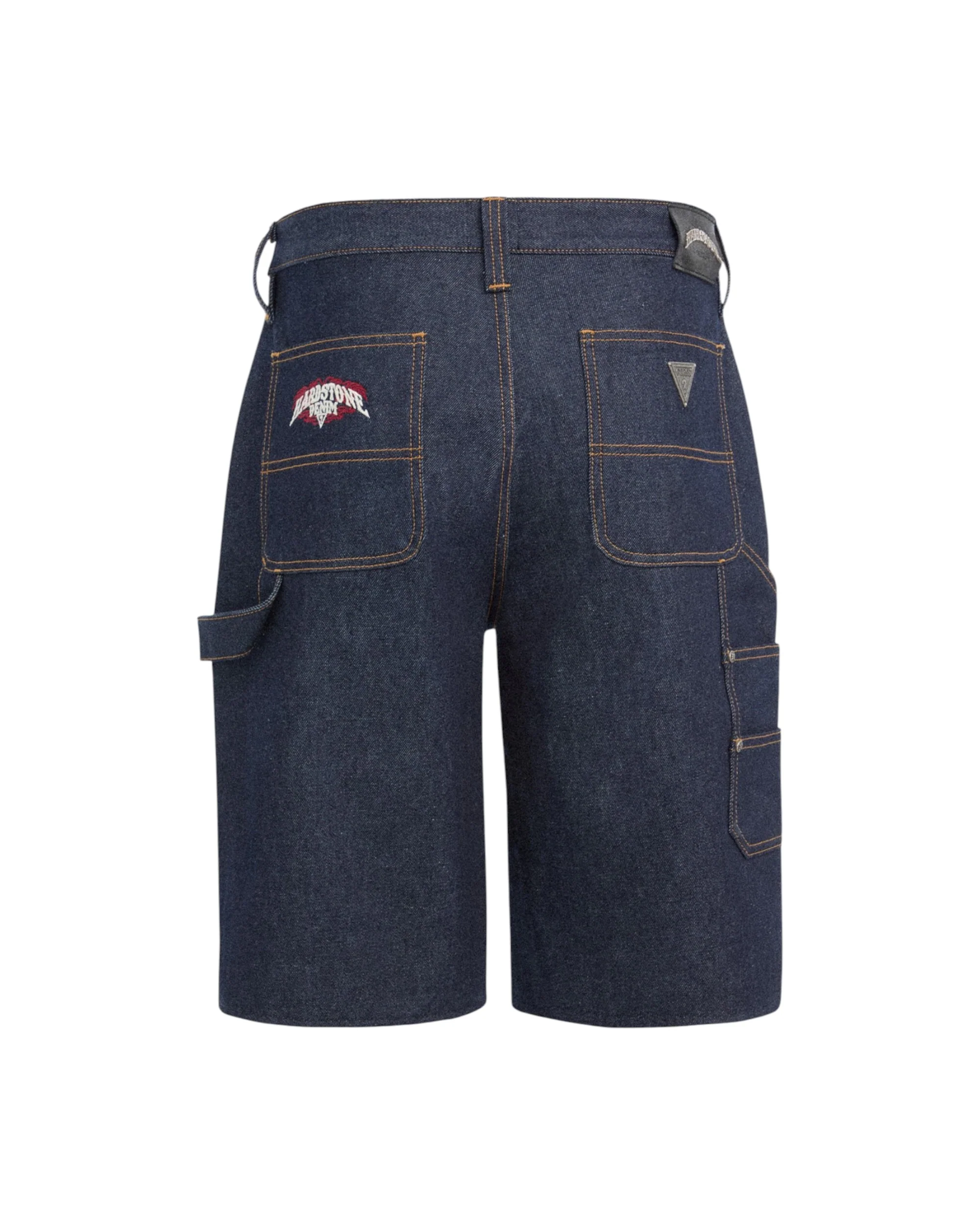 HARDSTONE Raw Denim Carpenter Shorts - Image 3