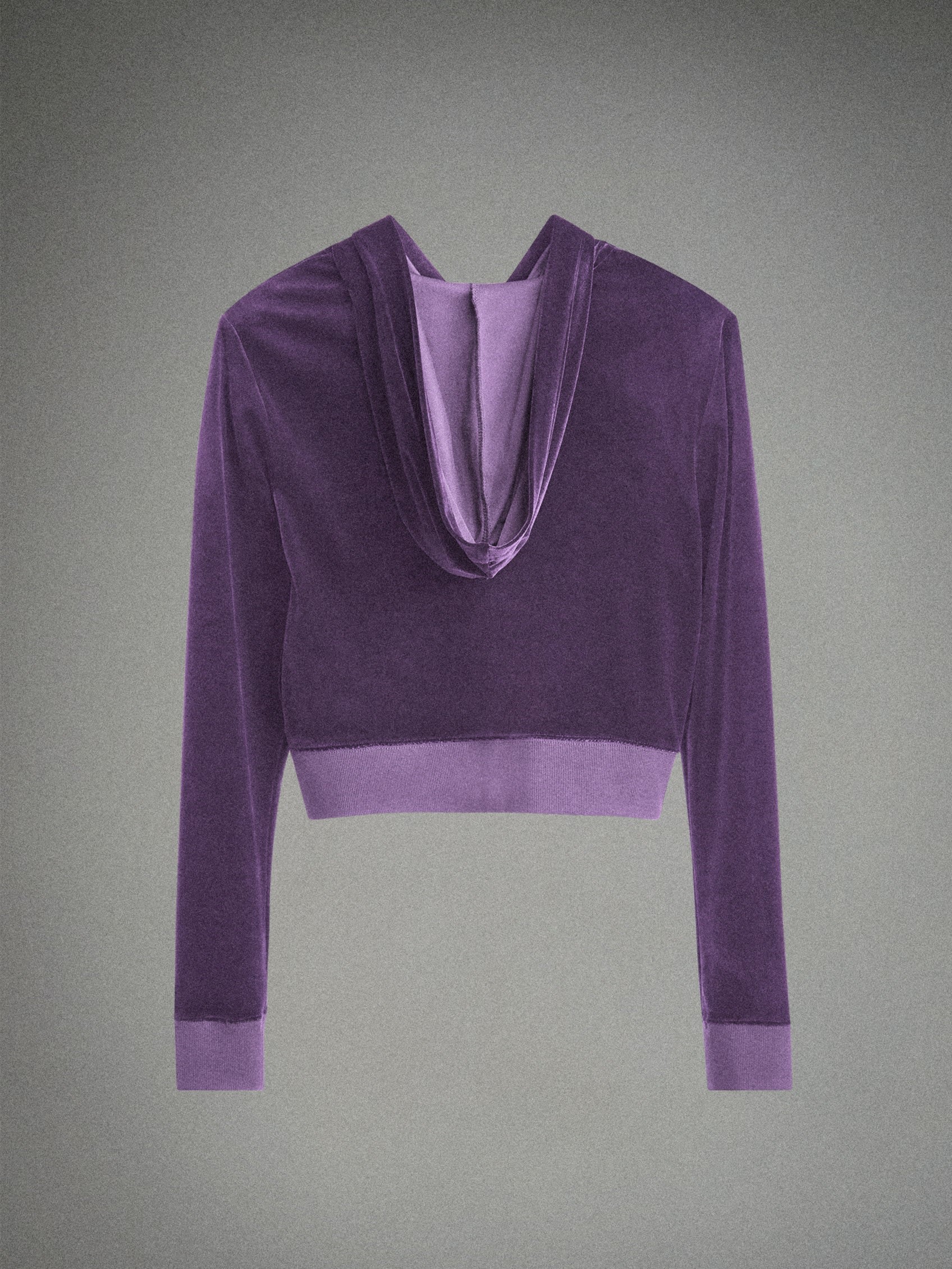 HARDSTONE Velour Zip-Up Hoodie - Image 19
